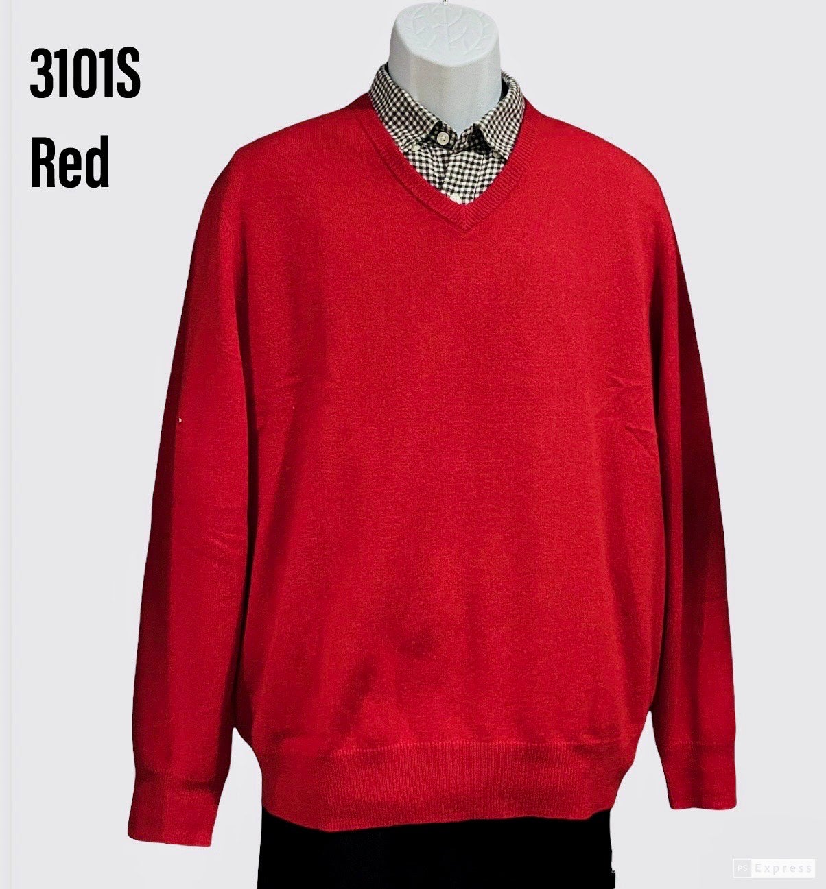 Men's - Cashmere V-Neck Sweater #3101S