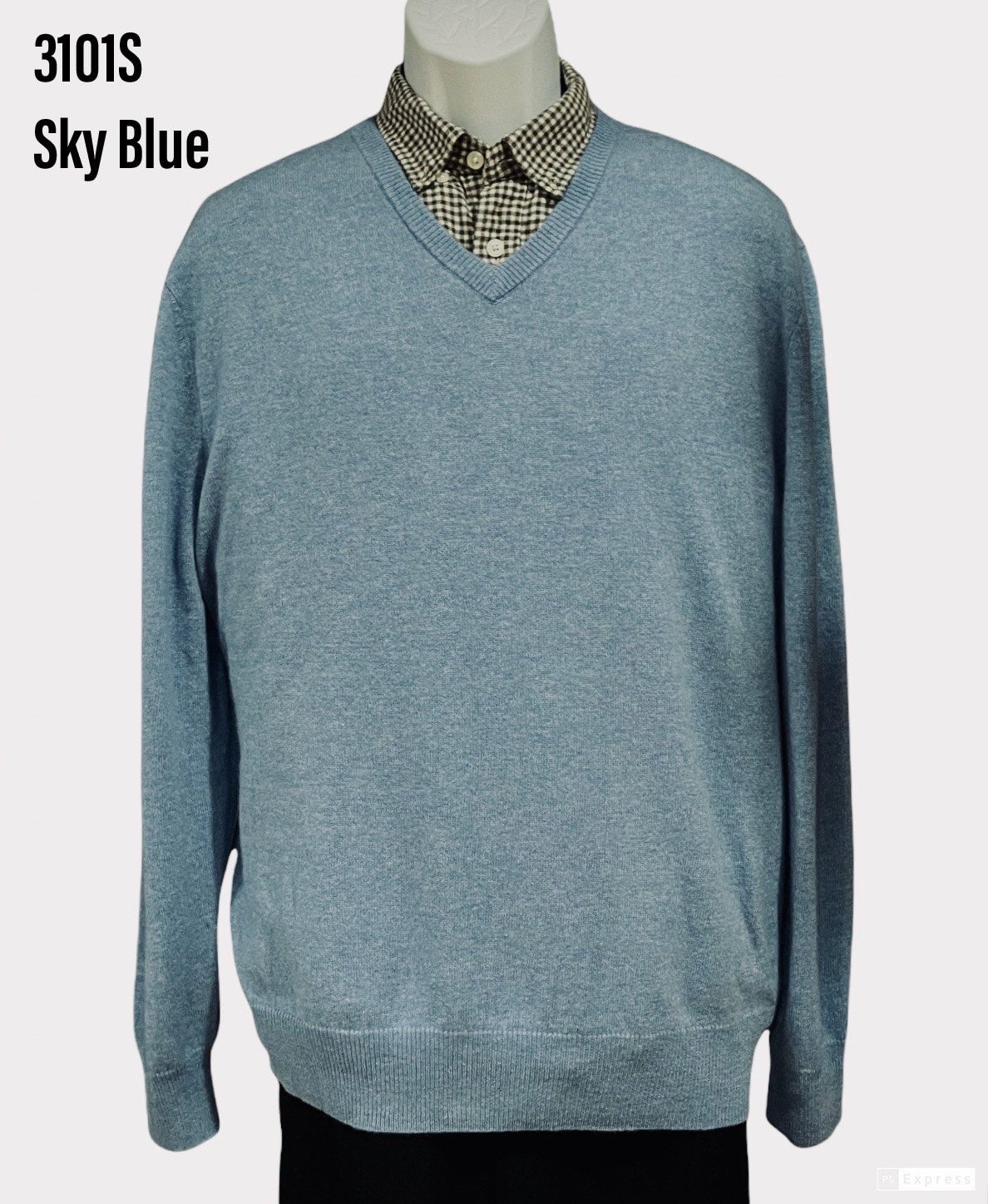 Men's - Cashmere V-Neck Sweater #3101S