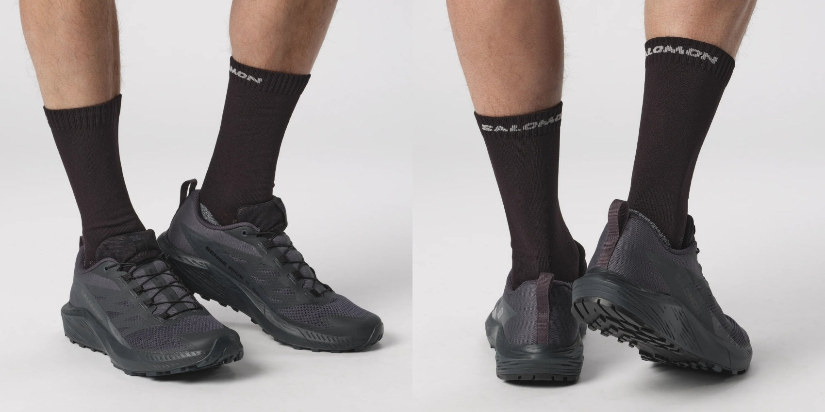 Salomon Forces Sense Ride 5 SR - Certified Slip-Resistant Tactical Shoe - All-Day Comfort & Unisex
