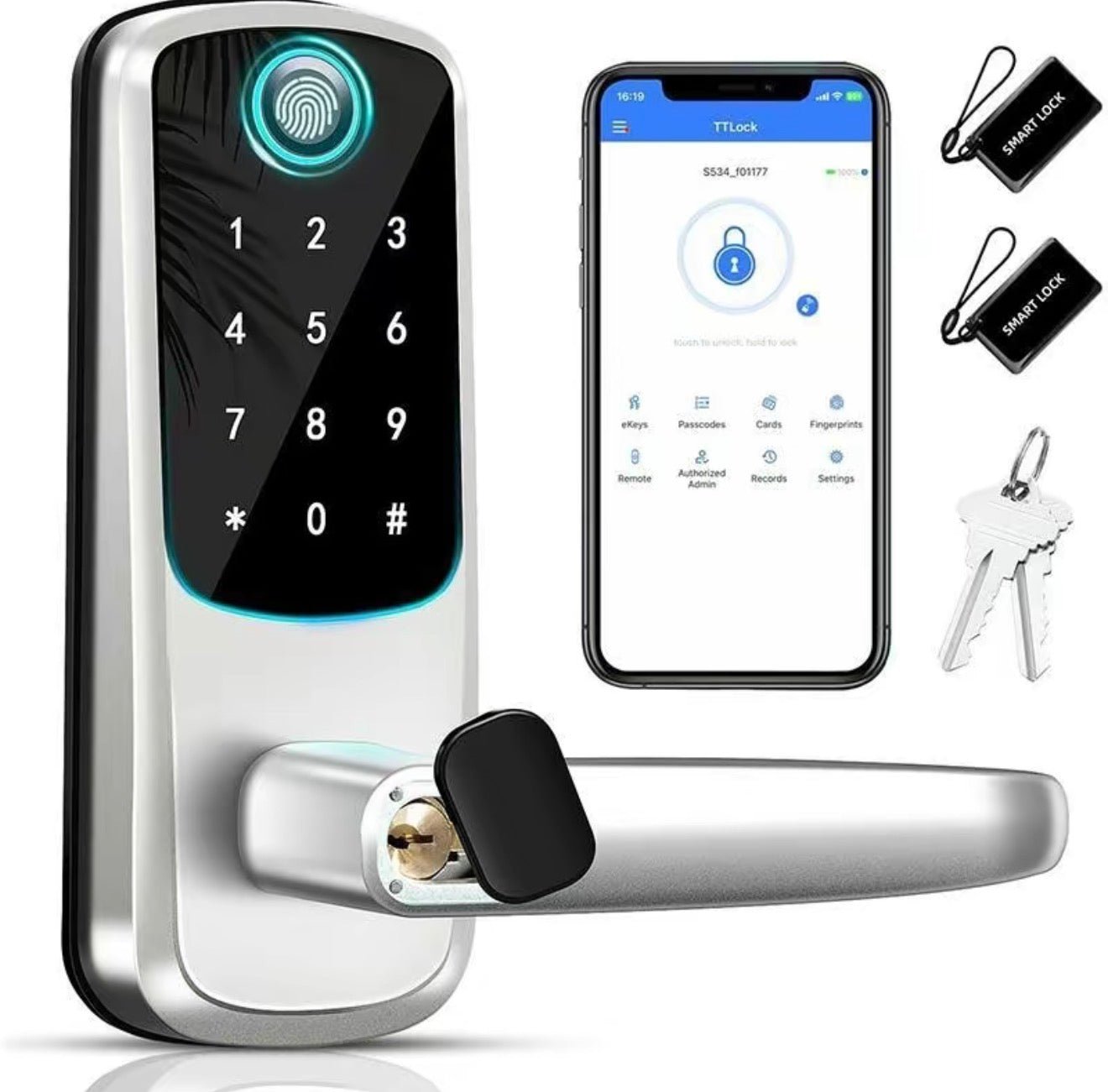 SecureTouch Smart Lock - Overture Gifts