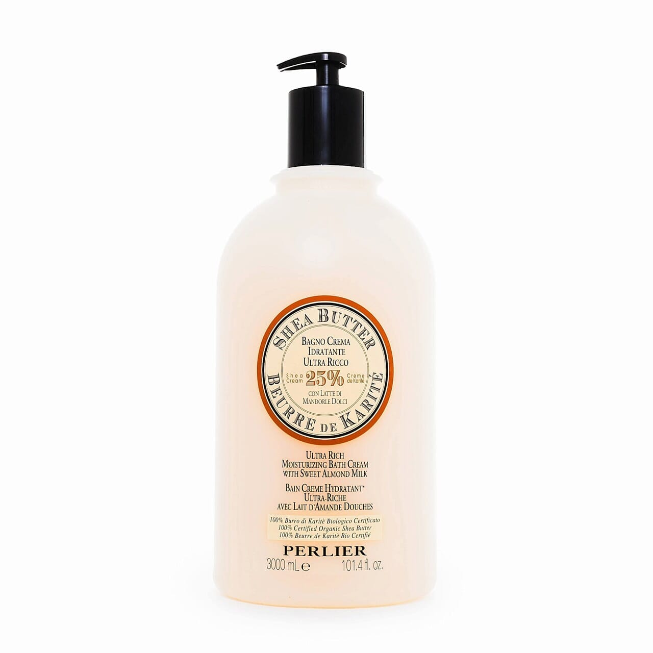 Shea + Sweet Almond Jumbo-Size Bath & Shower Cream