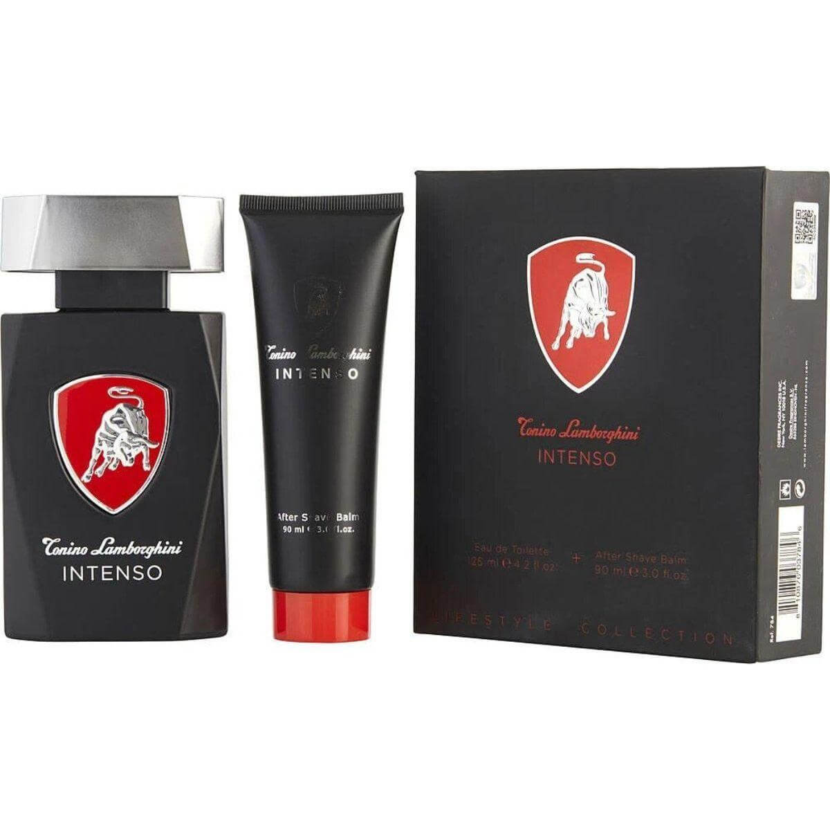 Lamborghini Intenso 2 pcs Set by Tonino Lamborghini EDT for Men 4.2 oz