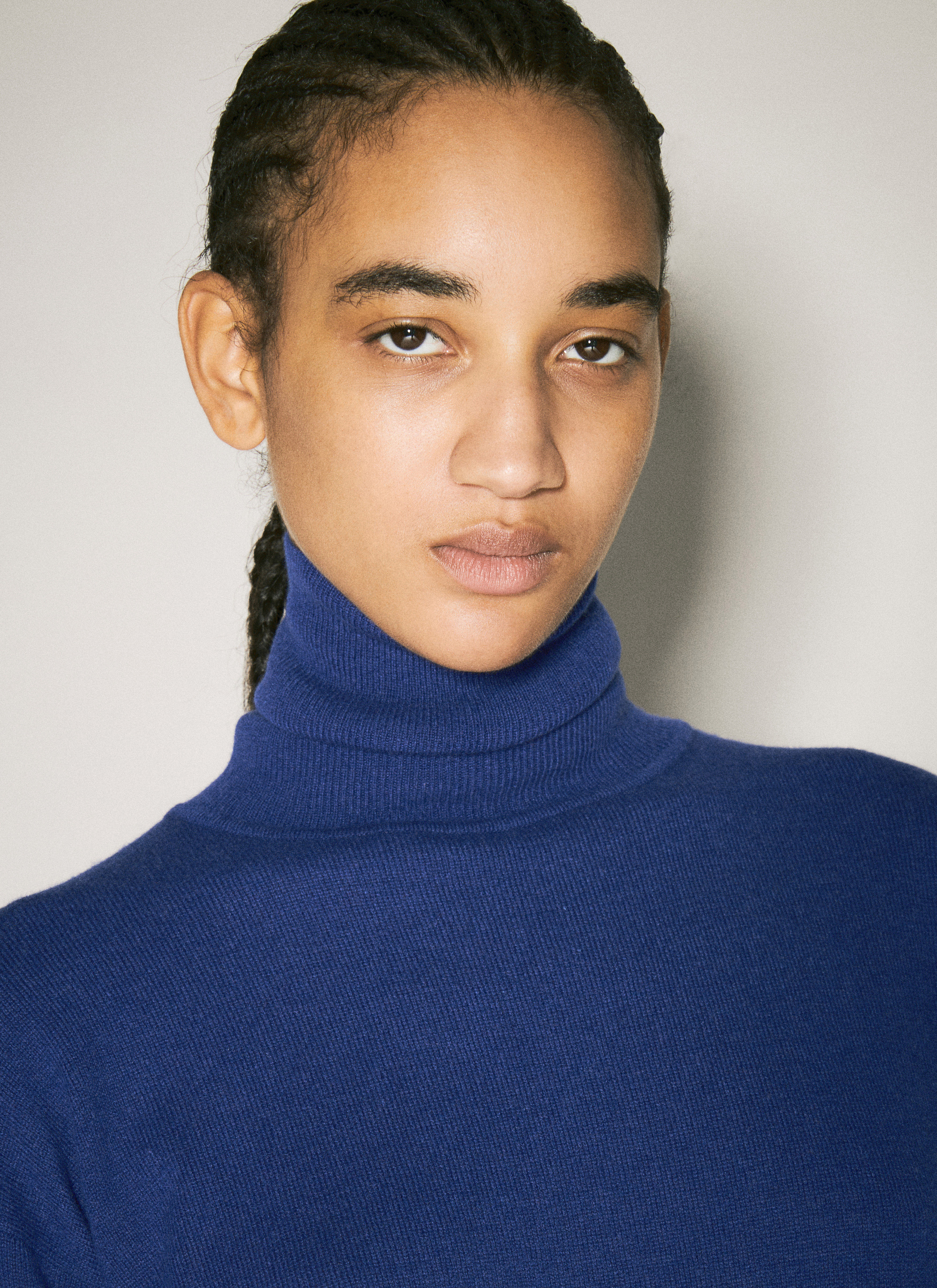 Saint Laurent Women Turtleneck Garter Sweater