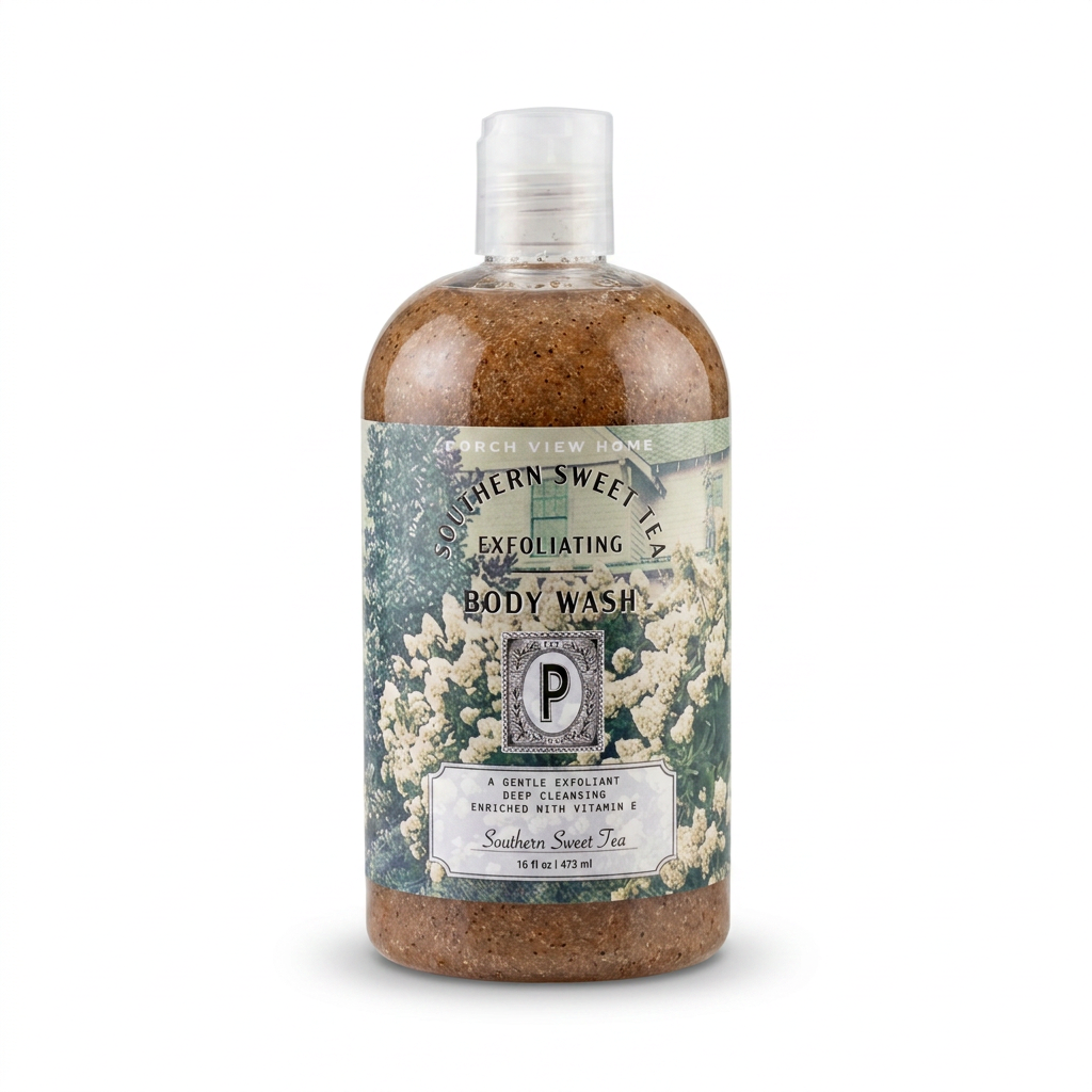 Southern Sweet Tea Exfoliating Body Wash | Porch View