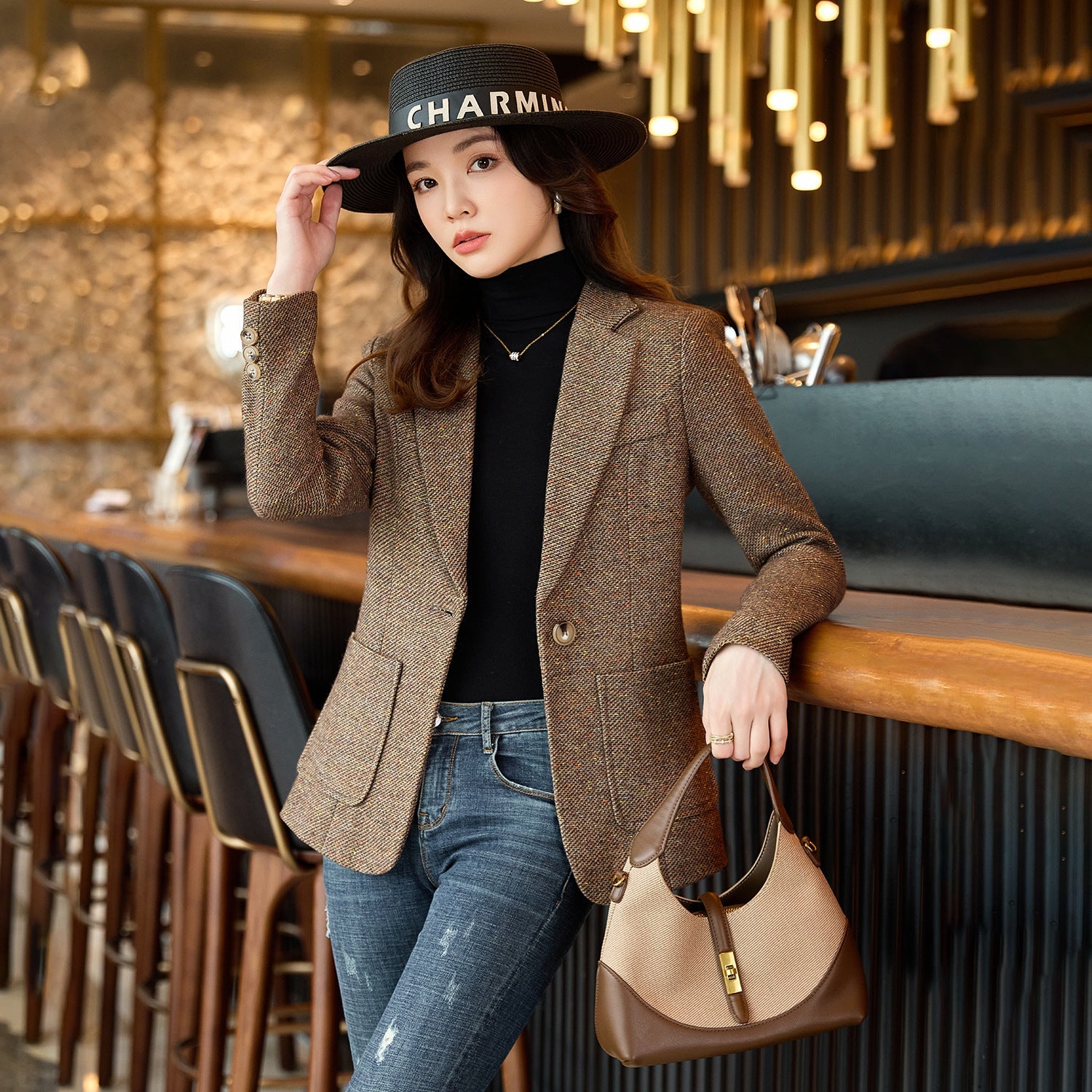 Springautumn New-season Sophisticated Wool Coat - Overture Gifts