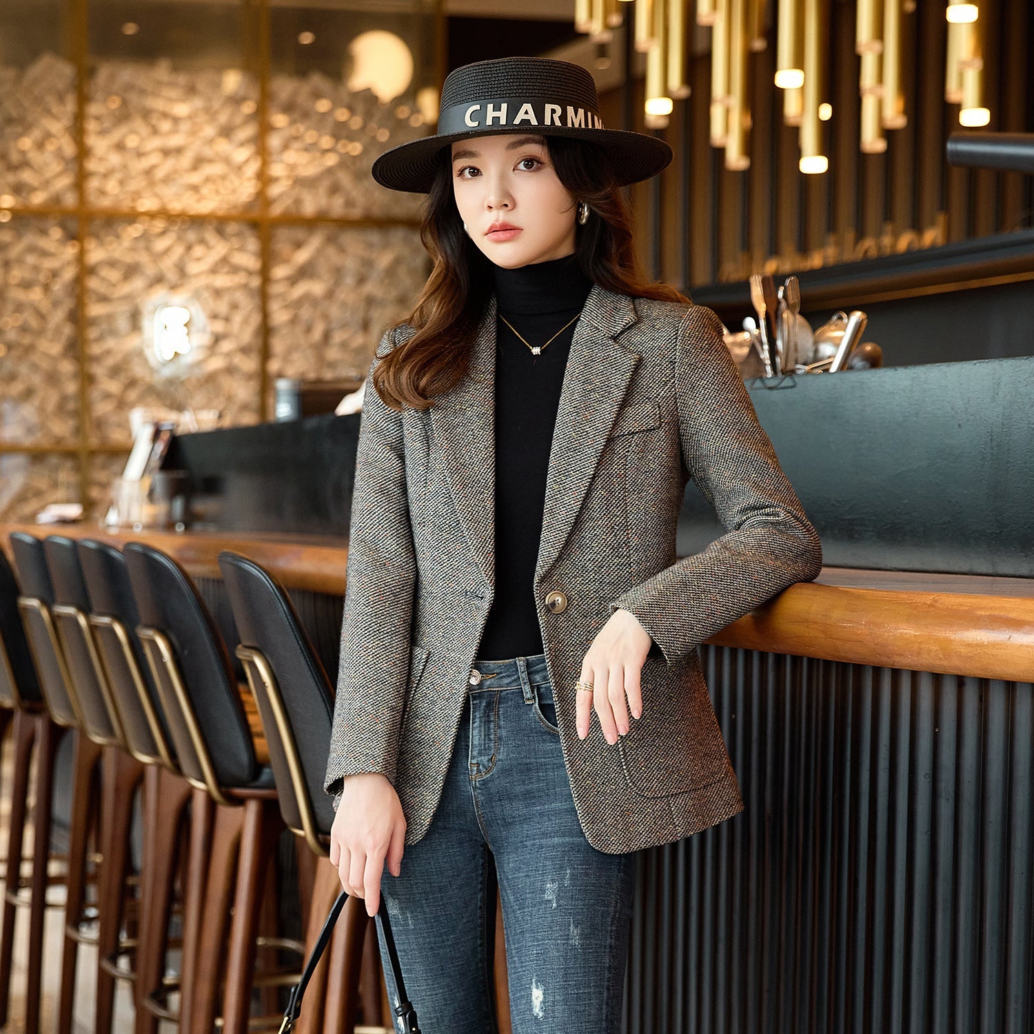 Springautumn New-season Sophisticated Wool Coat - Overture Gifts