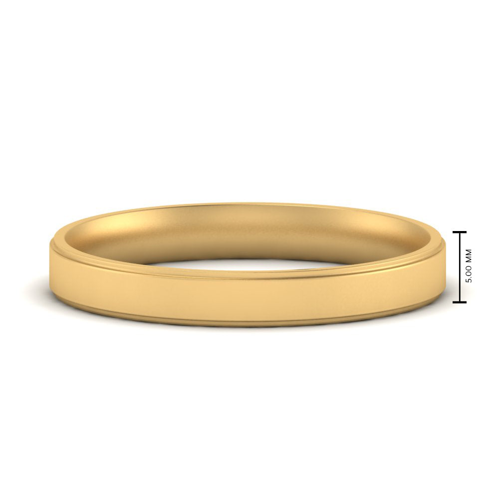 Steps Edge Comfort Fit Mens Band