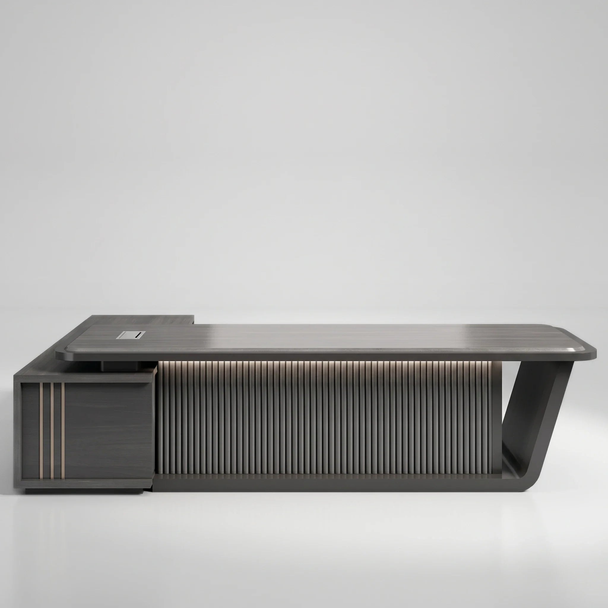 Sterling · Modern Executive L-Shaped Desk - Overture Gifts