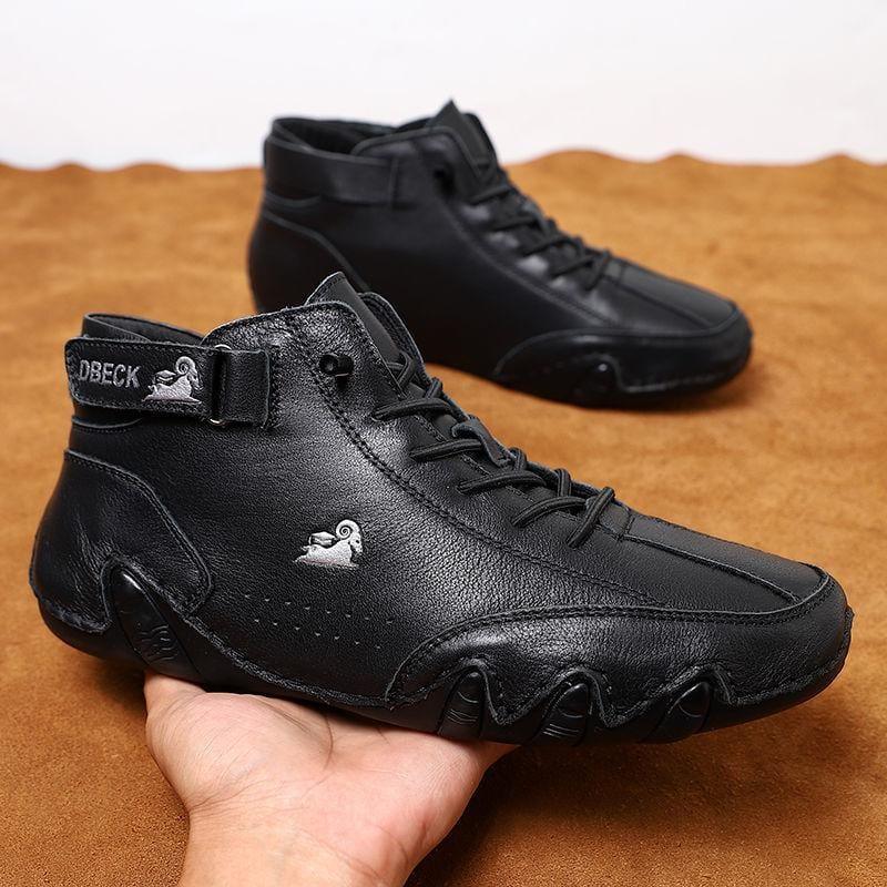 Stevvex™ - Handmade Italian high boots (100% cowhide & pigskin)