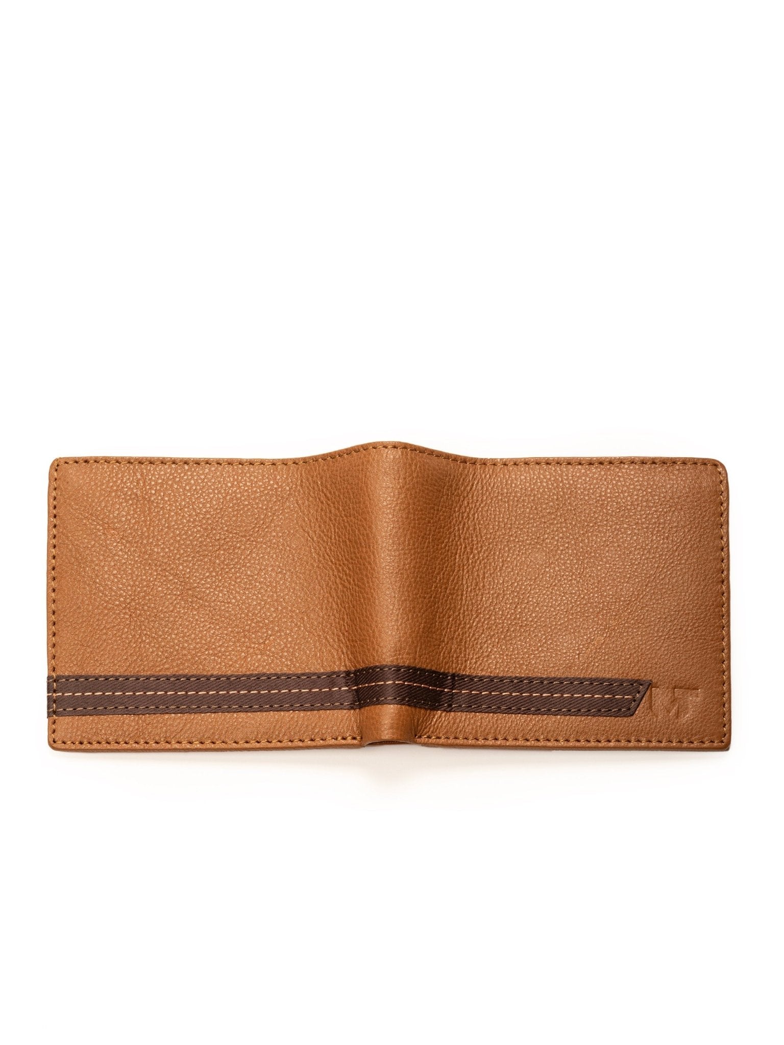 Stripe Brown Men's Wallet - Overture Gifts
