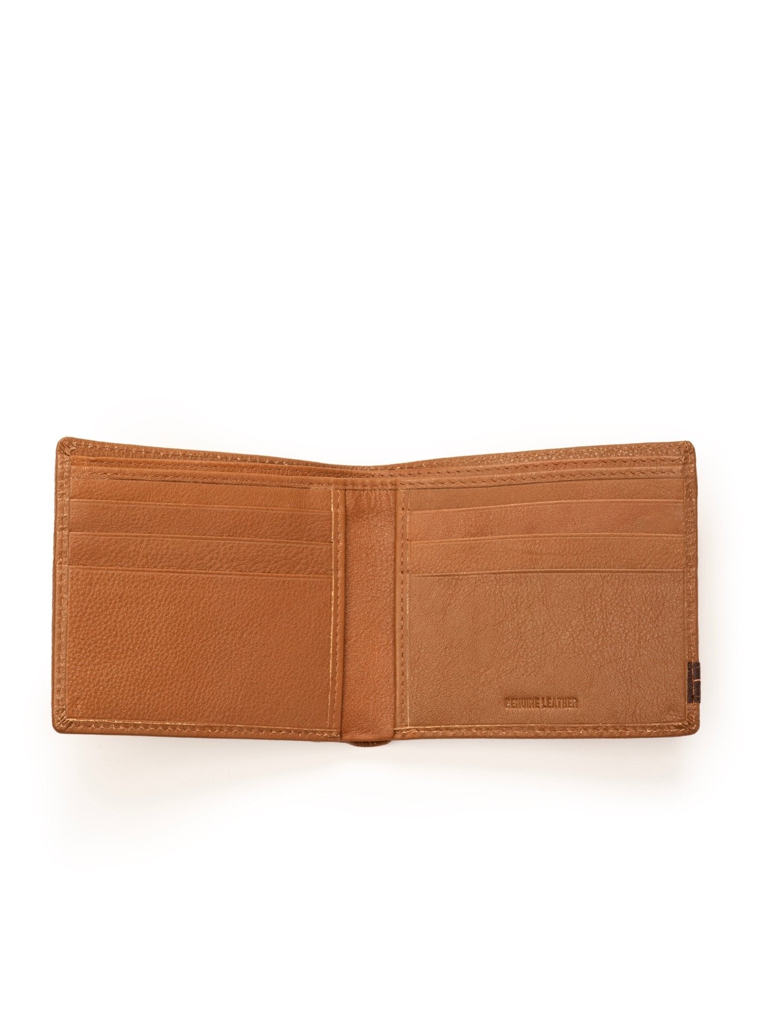 Stripe Brown Men's Wallet - Overture Gifts