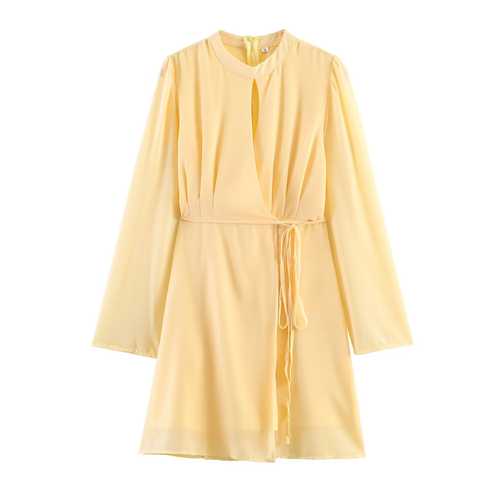 Summer Simple Thin Chiffon Long Sleeve Dress - Overture Gifts
