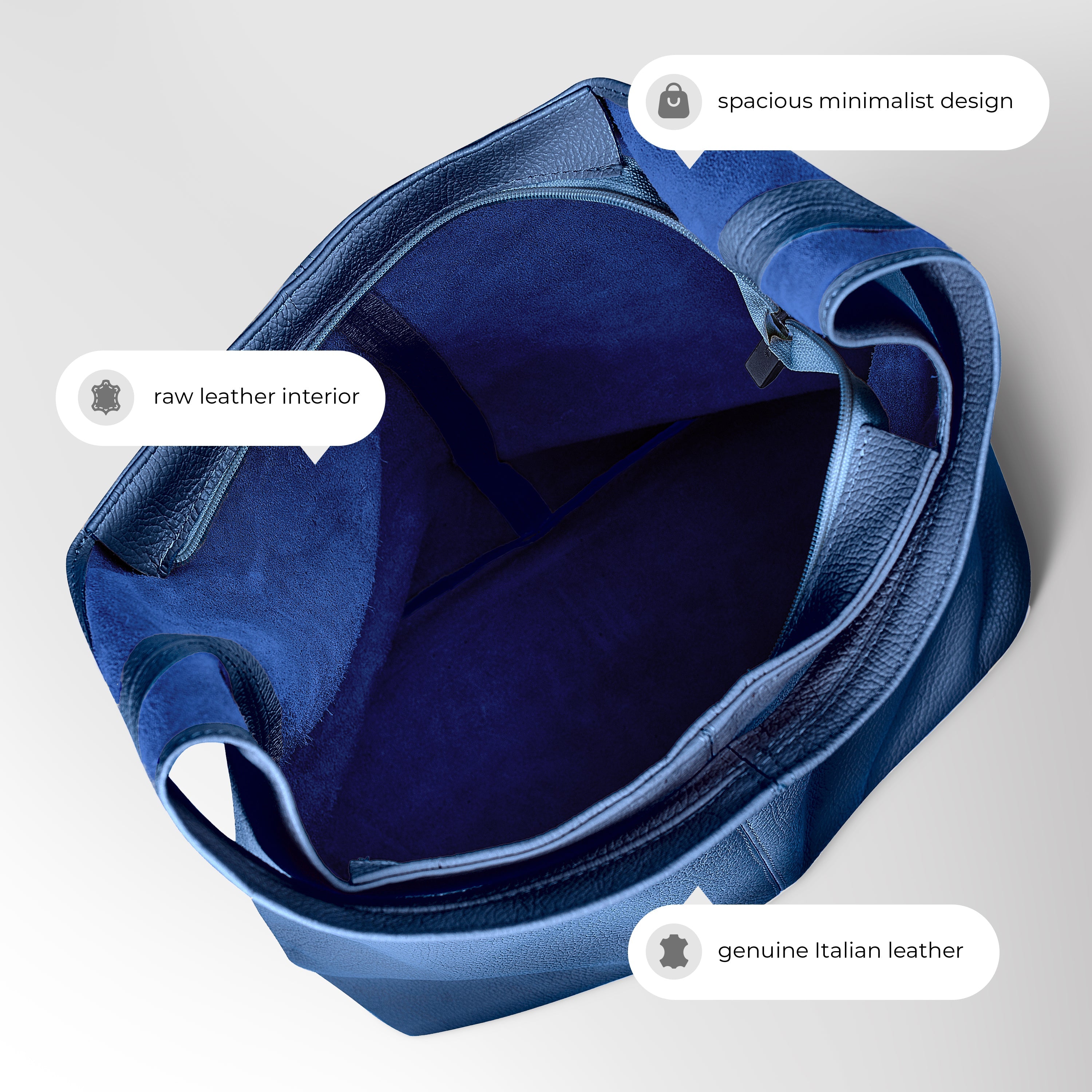 Italian Full-Grain Leather Hobo Bag | Siena