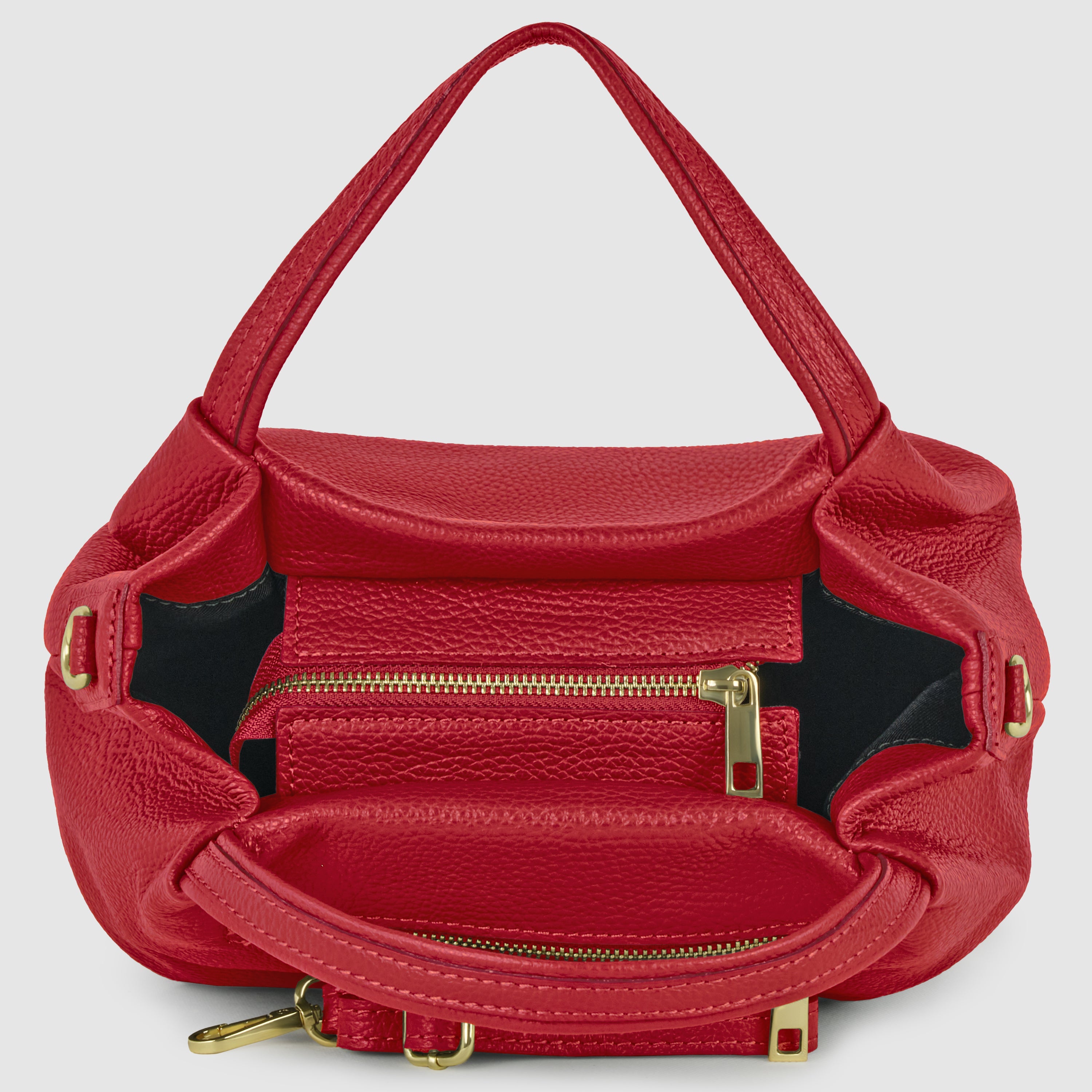 Italian Full-Grain Leather Top-Handle Bag | Lucca