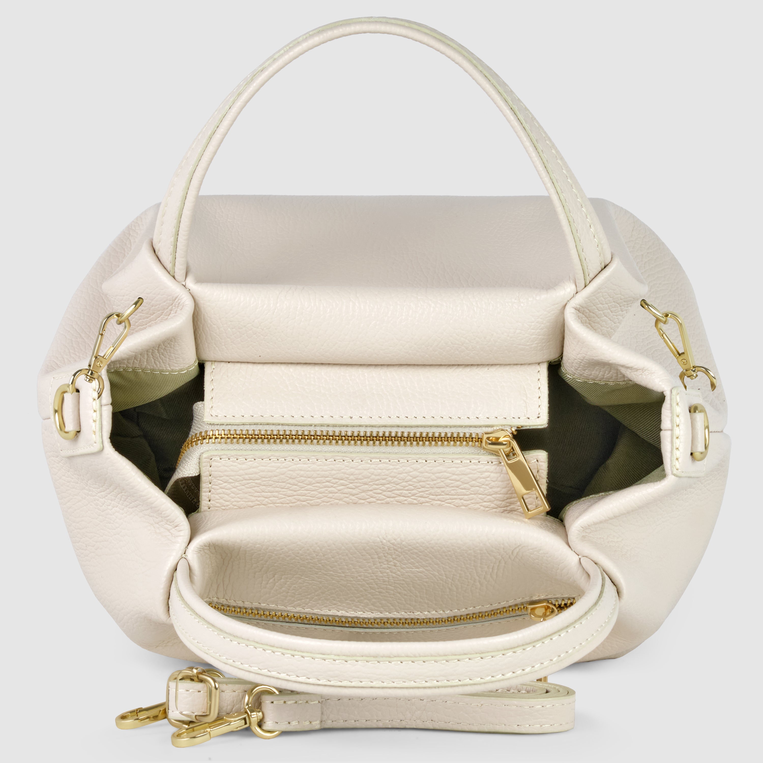Italian Full-Grain Leather Top-Handle Bag | Lucca