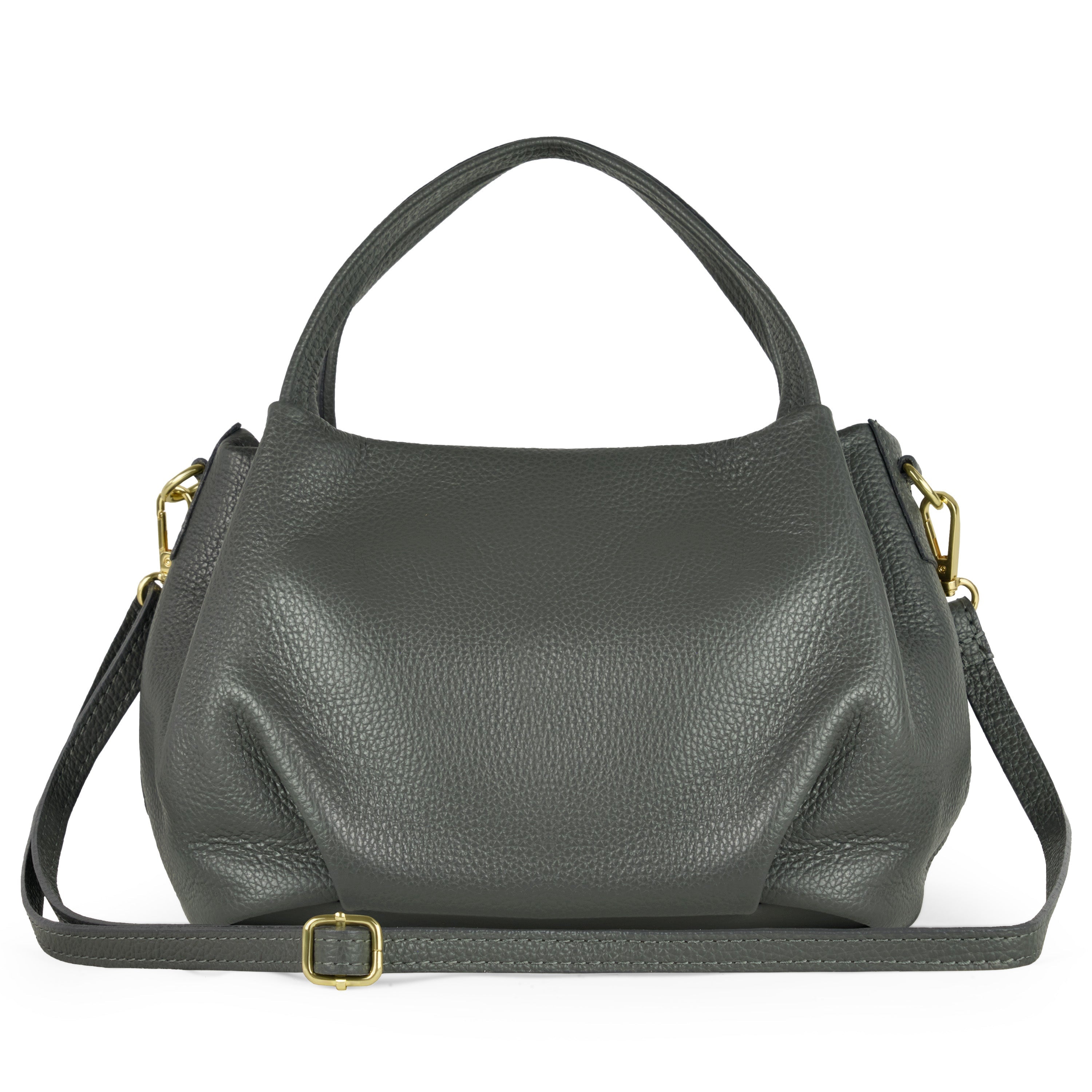 Italian Full-Grain Leather Top-Handle Bag | Lucca