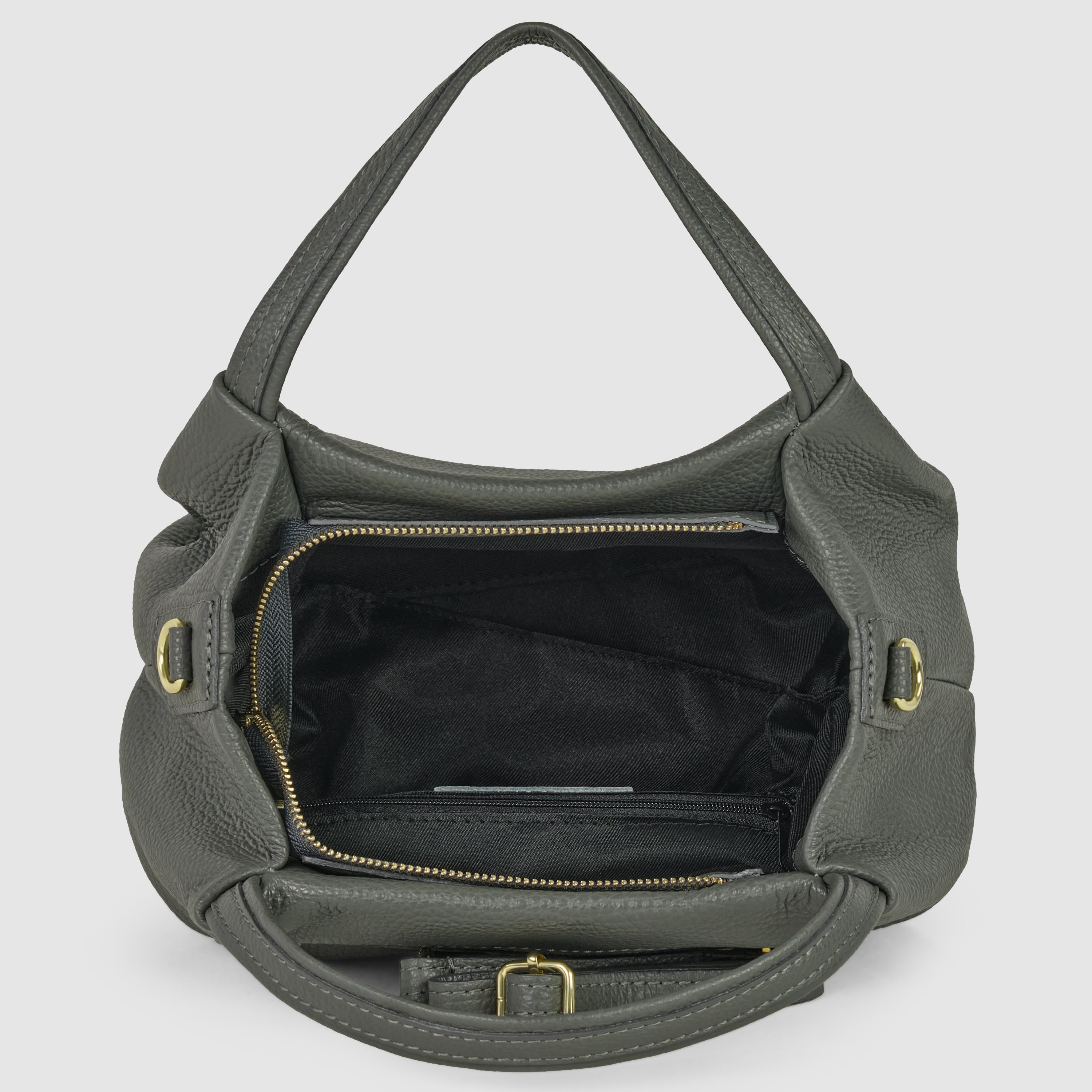Italian Full-Grain Leather Top-Handle Bag | Lucca