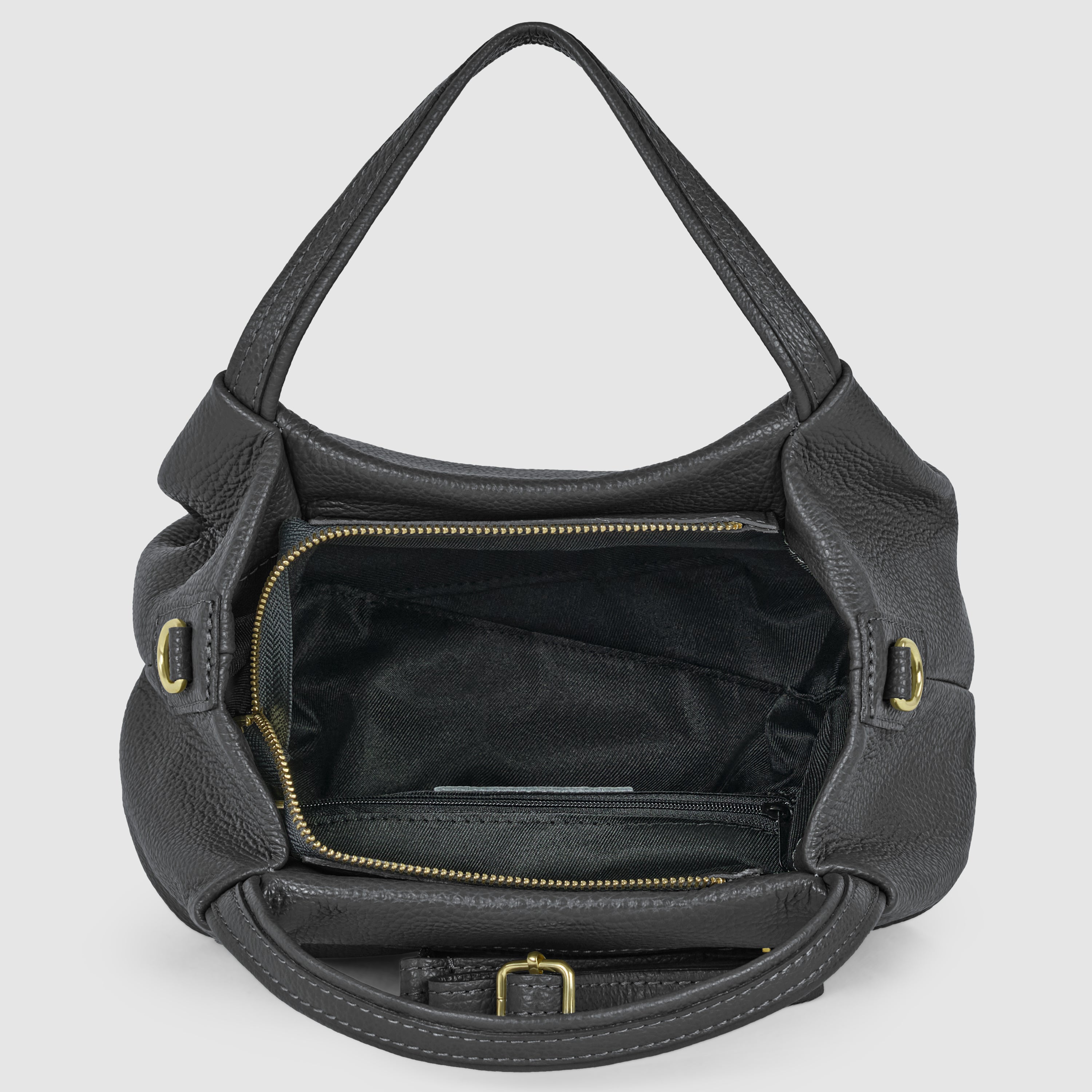 Italian Full-Grain Leather Top-Handle Bag | Lucca
