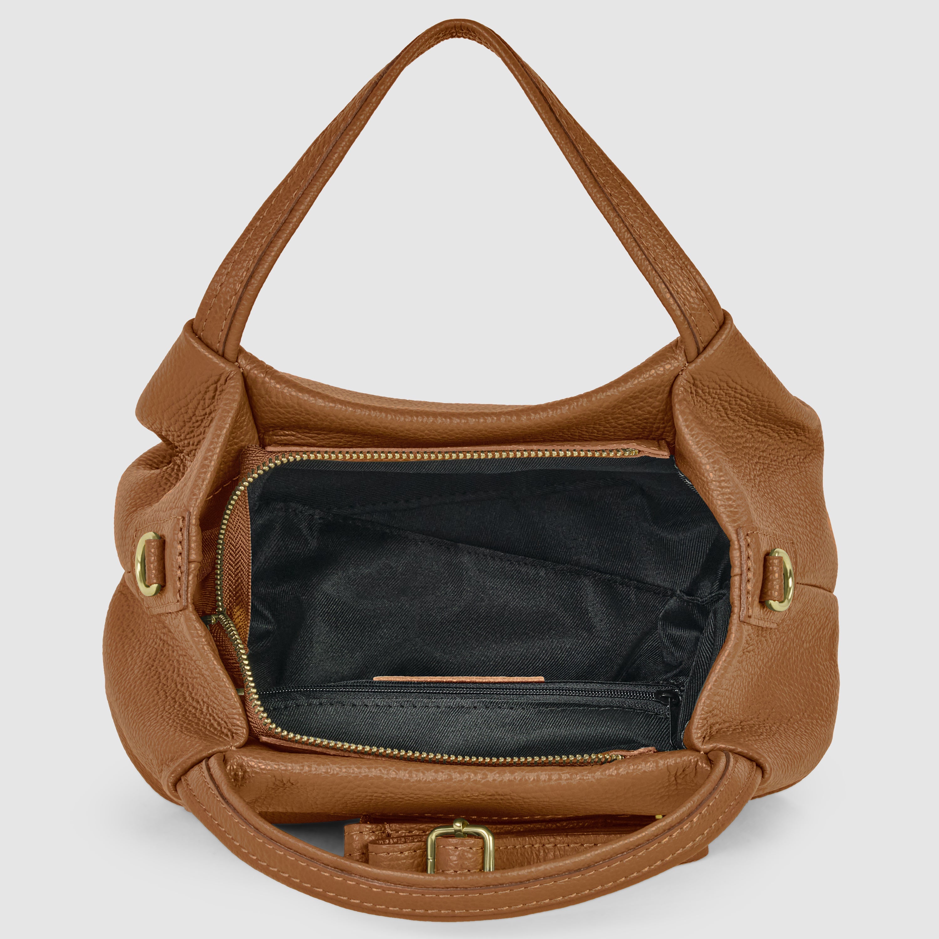 Italian Full-Grain Leather Top-Handle Bag | Lucca
