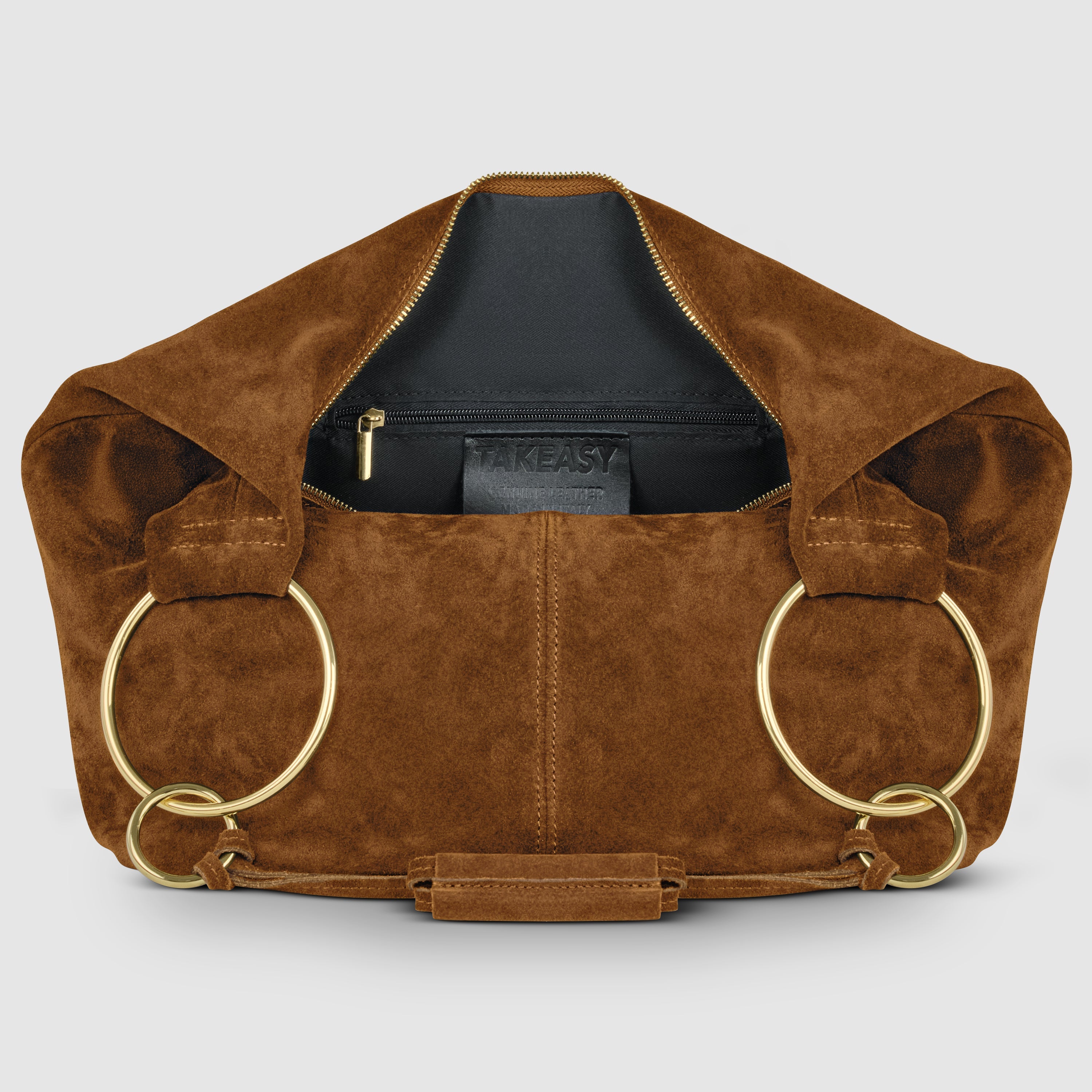 Italian Genuine Suede Hobo Bag | Belluno