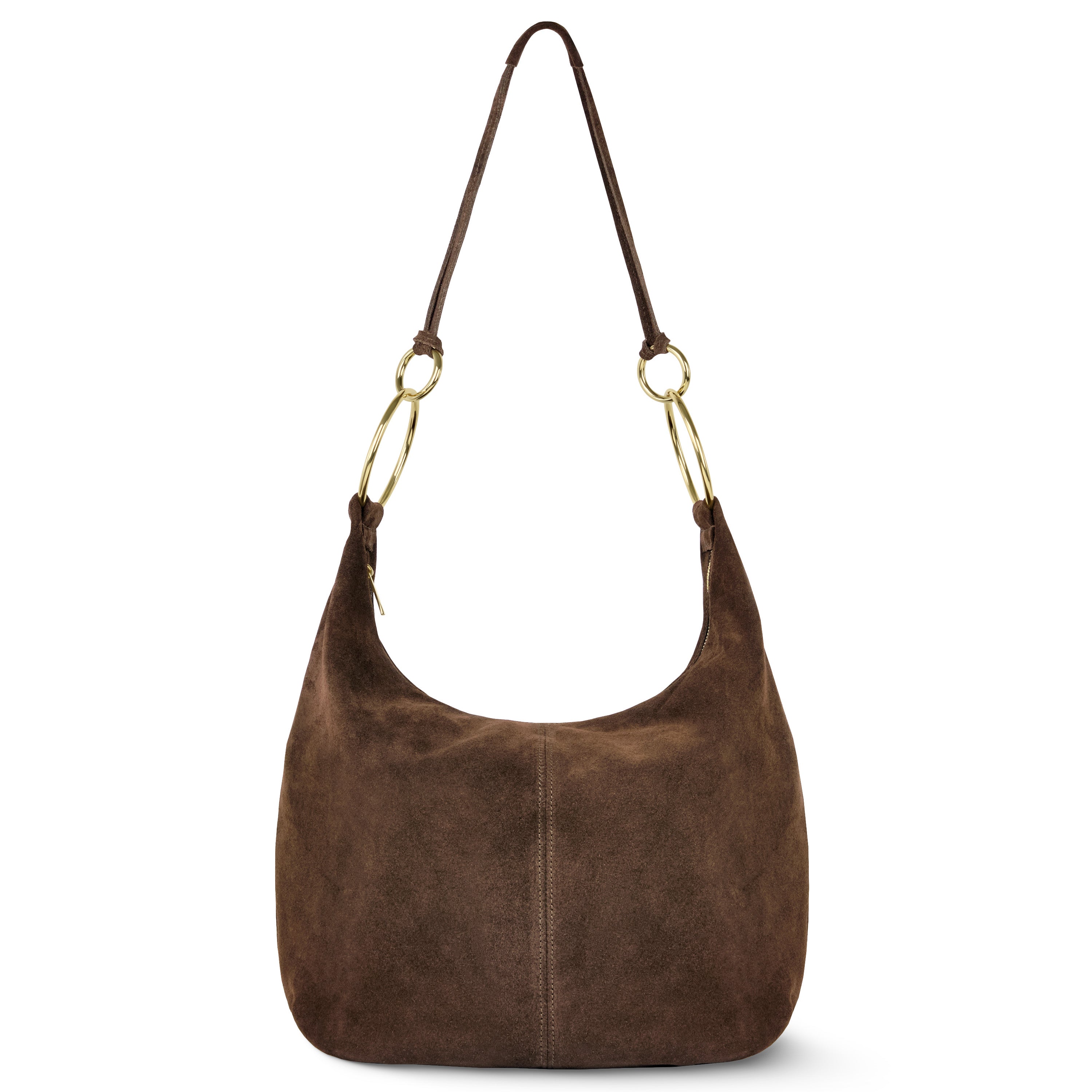Italian Genuine Suede Hobo Bag | Belluno