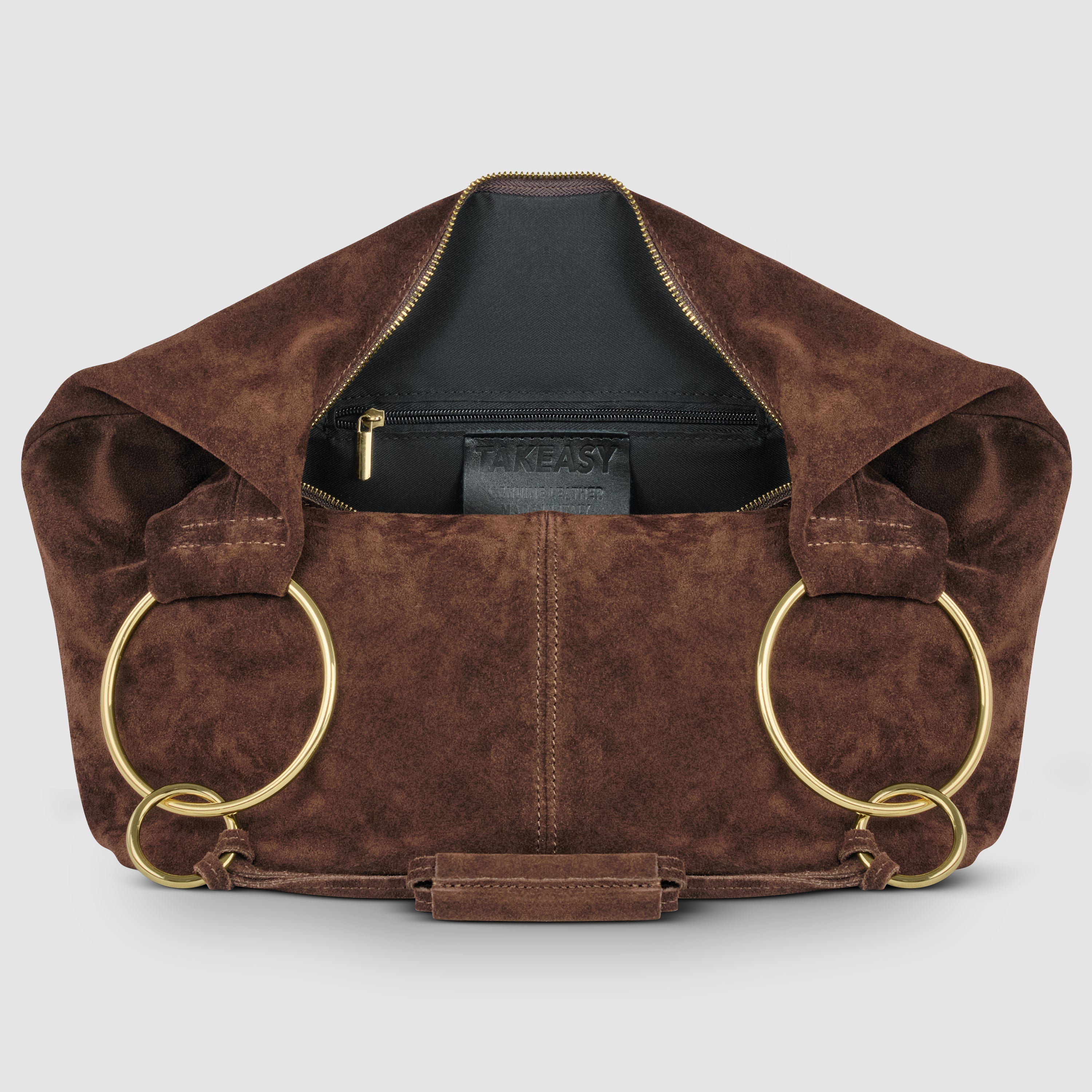 Italian Genuine Suede Hobo Bag | Belluno