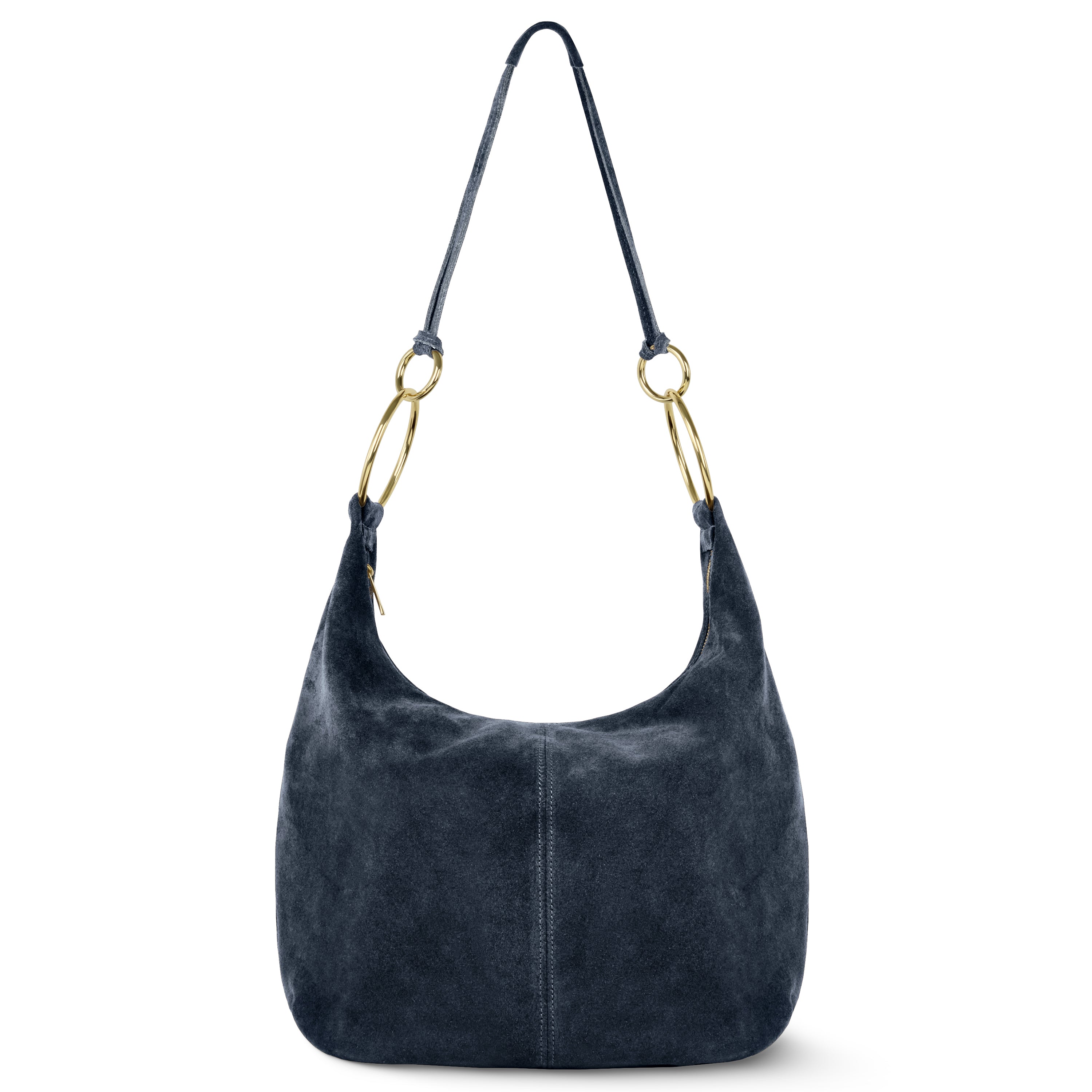 Italian Genuine Suede Hobo Bag | Belluno