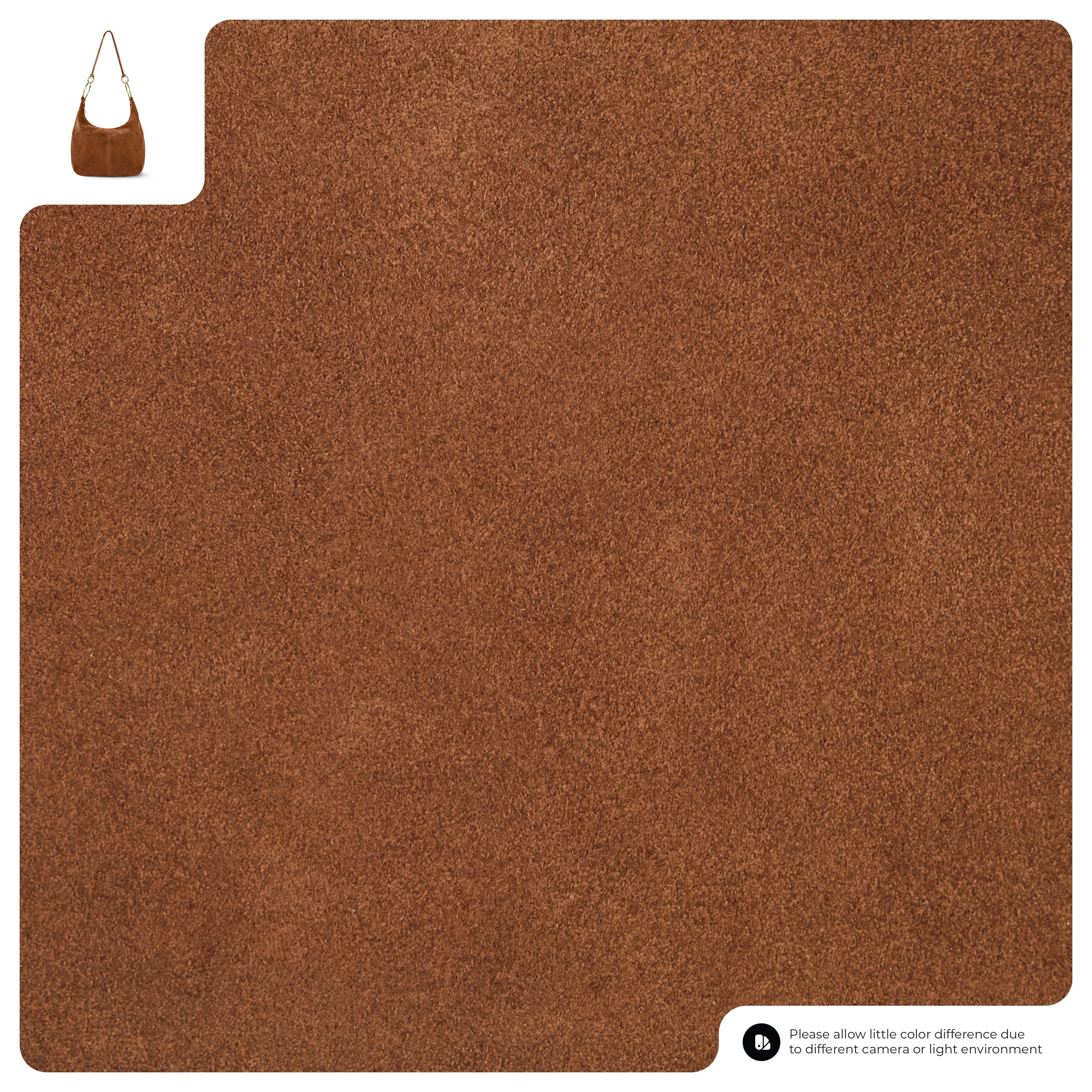 Italian Genuine Suede Hobo Bag | Belluno