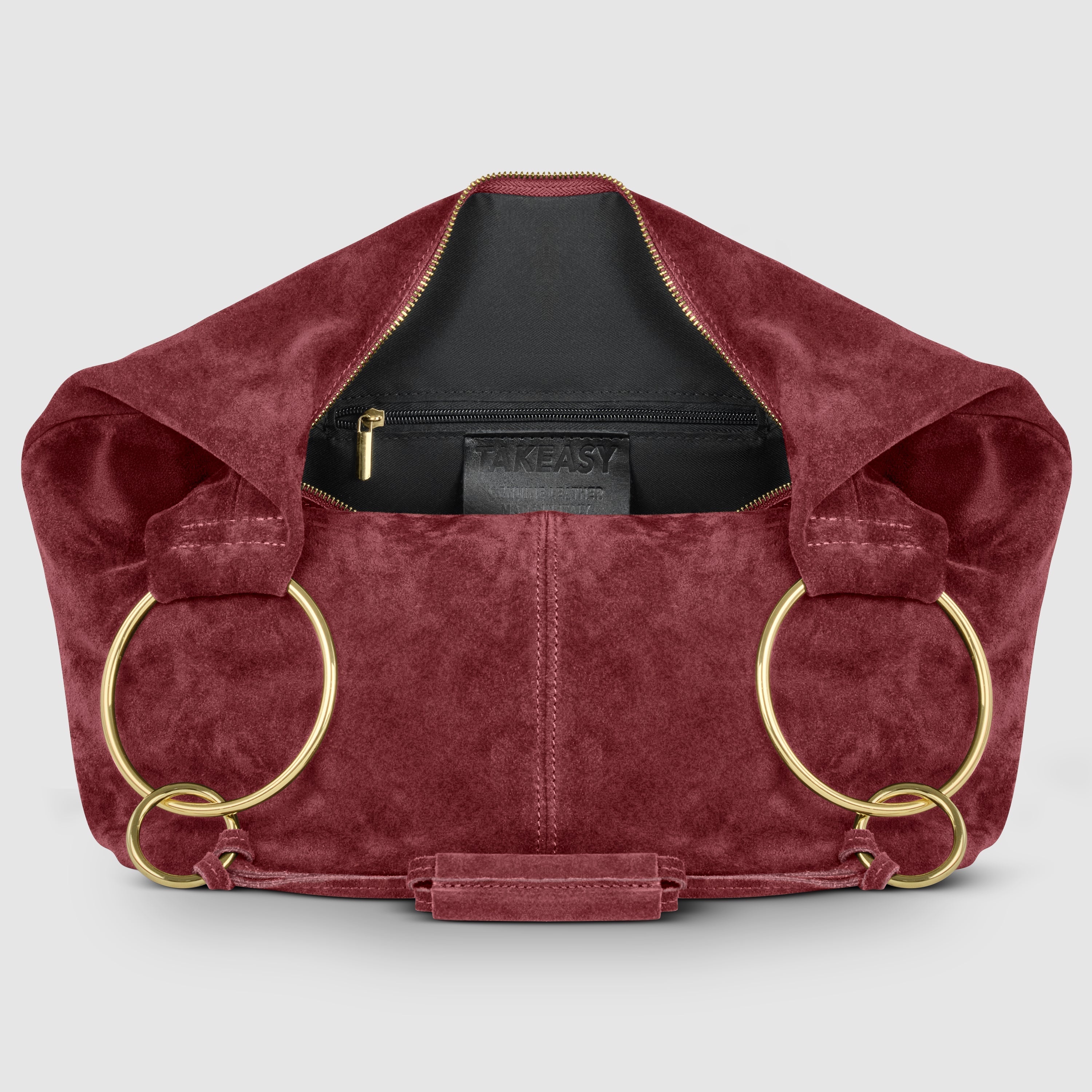 Italian Genuine Suede Hobo Bag | Belluno