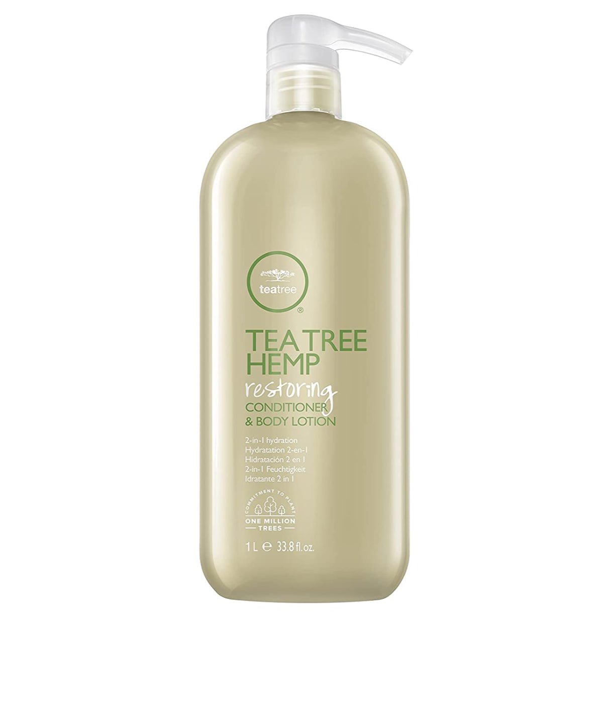 Paul Mitchell Tea Tree Hemp Restoring Conditioner & Body Lotion, 33.8 oz
