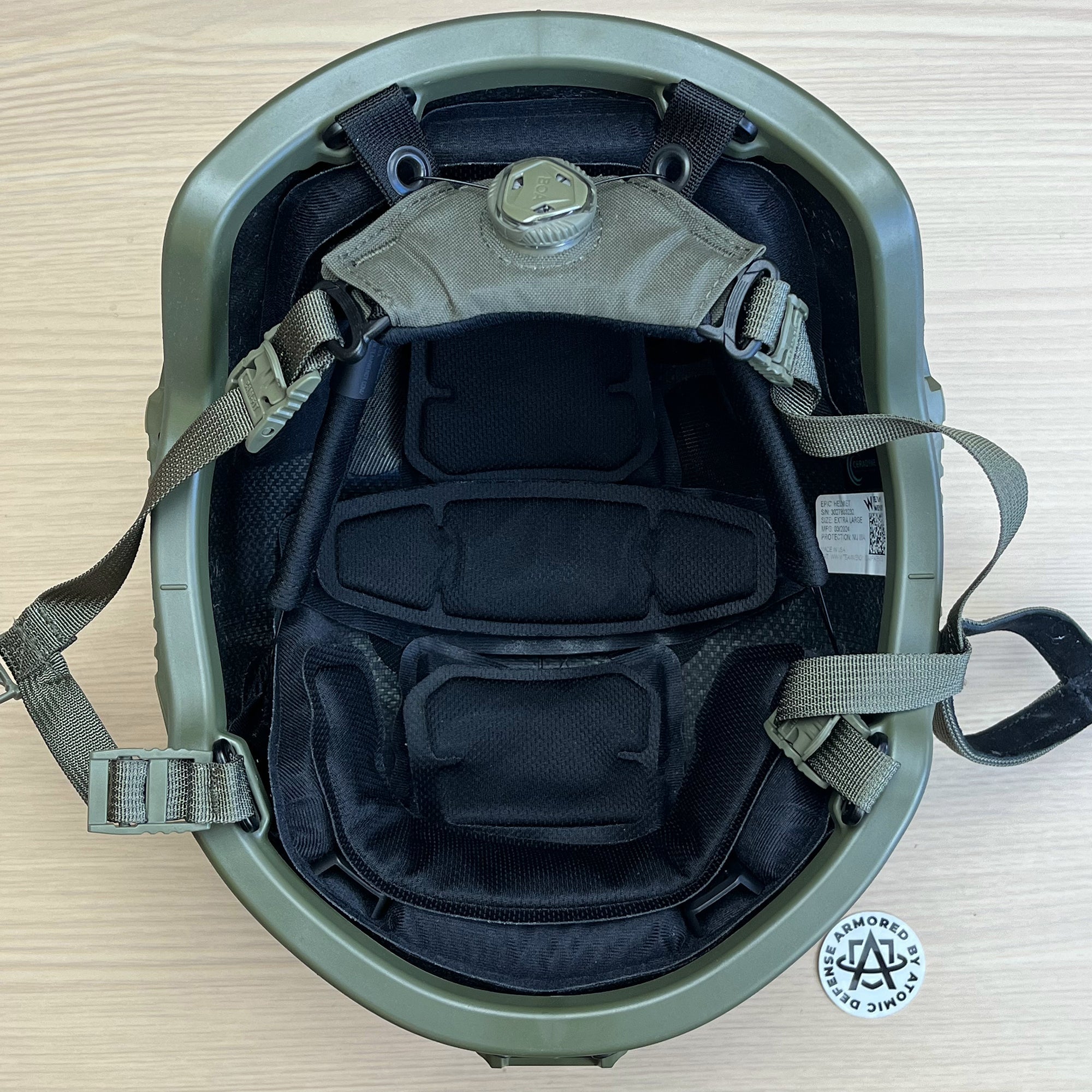 Team Wendy Epic Specialist High-Cut - Ballistic Helmet - Ceradyne NIJ IIIA