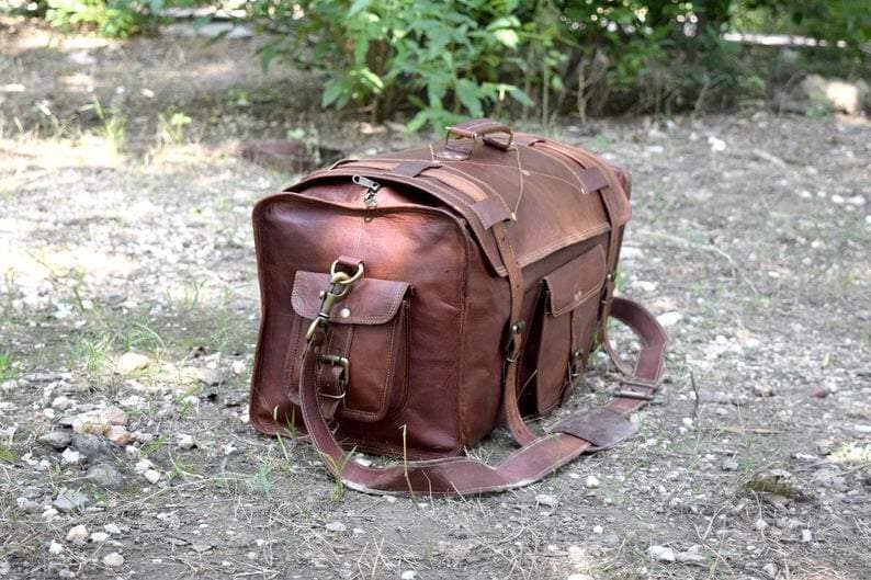 The Peterson Leather Duffle - Overture Gifts