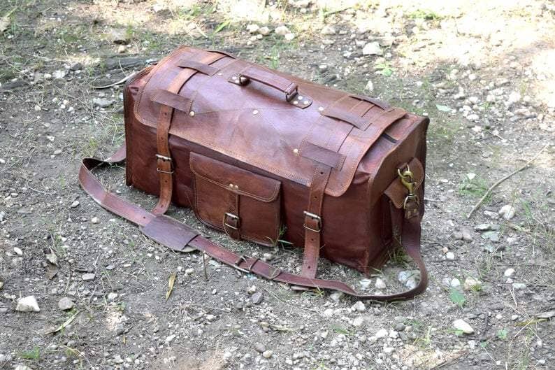 The Peterson Leather Duffle - Overture Gifts