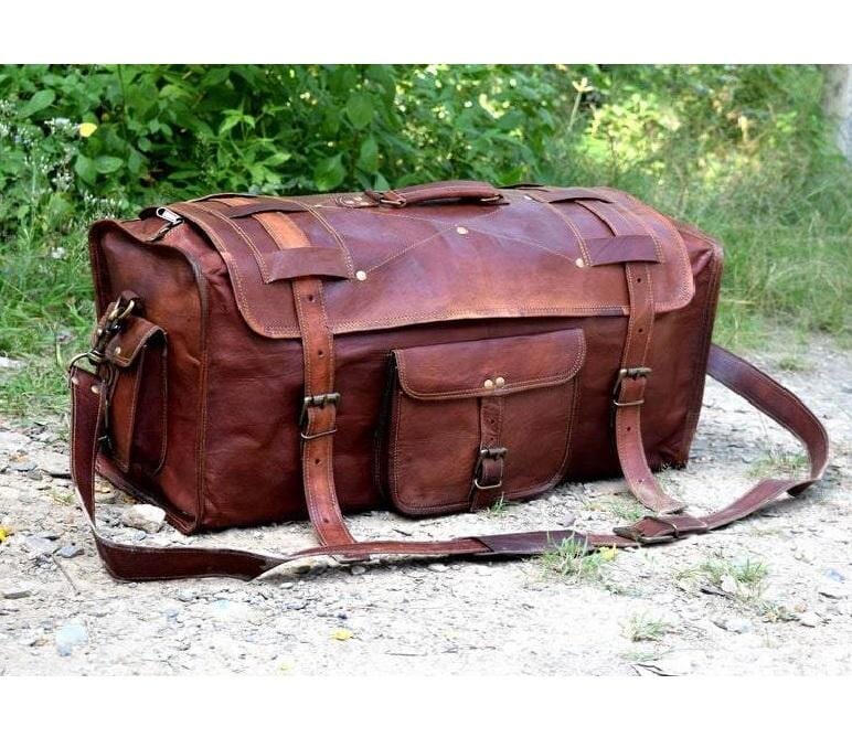 The Peterson Leather Duffle - Overture Gifts