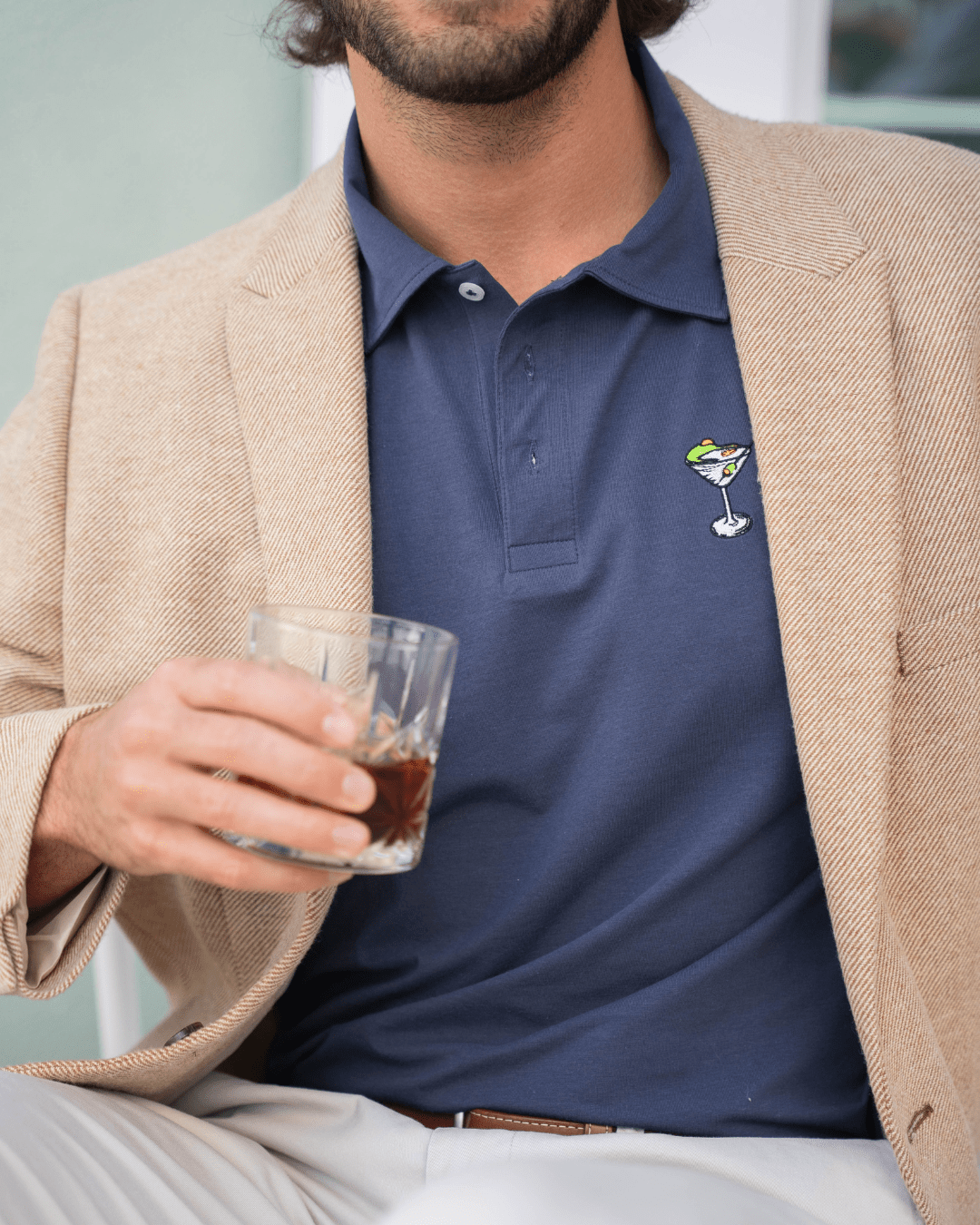 The Yacht Polo - Seaside Navy - Overture Gifts