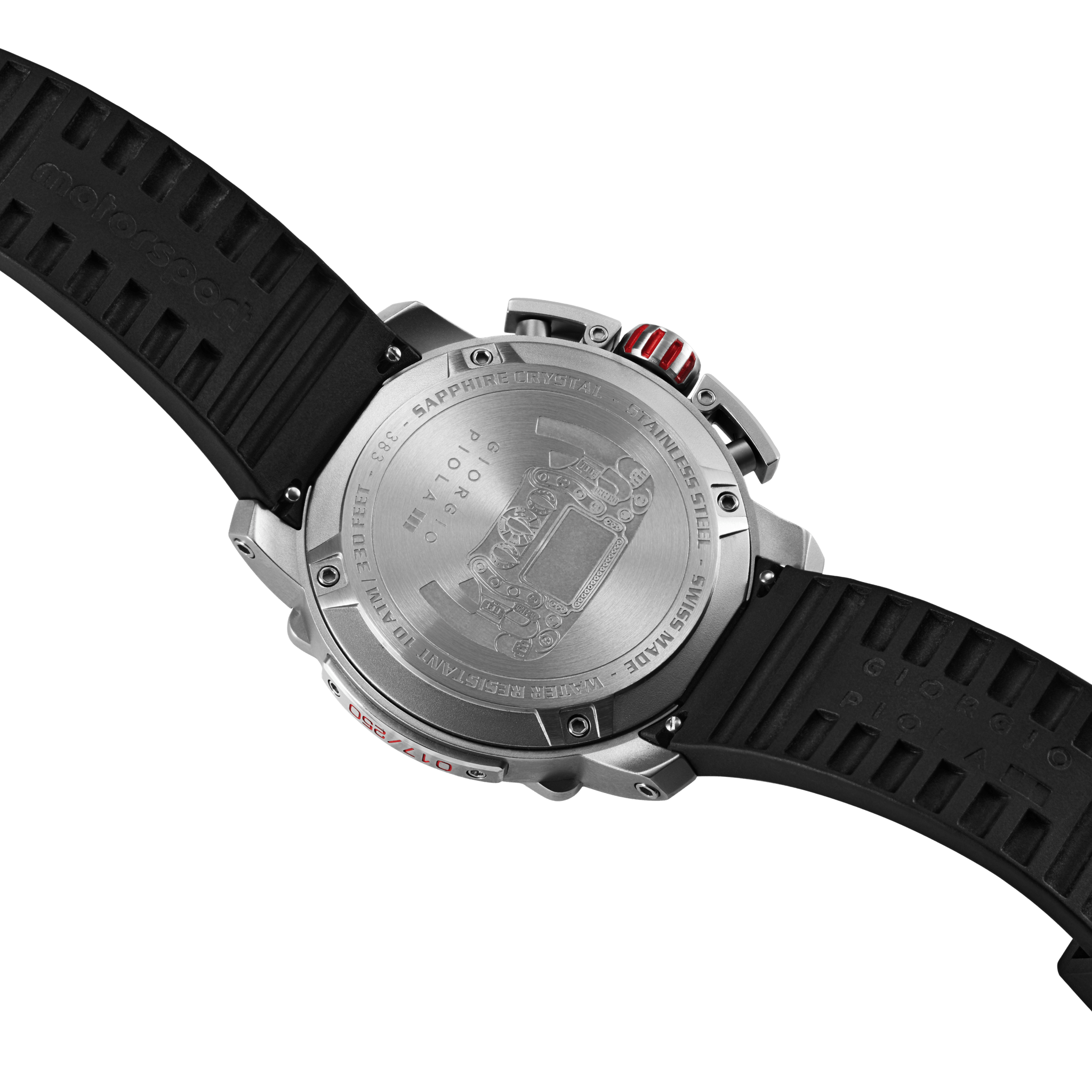 Torque - Blue Stainless Steel Swiss Sport Chrono Watch