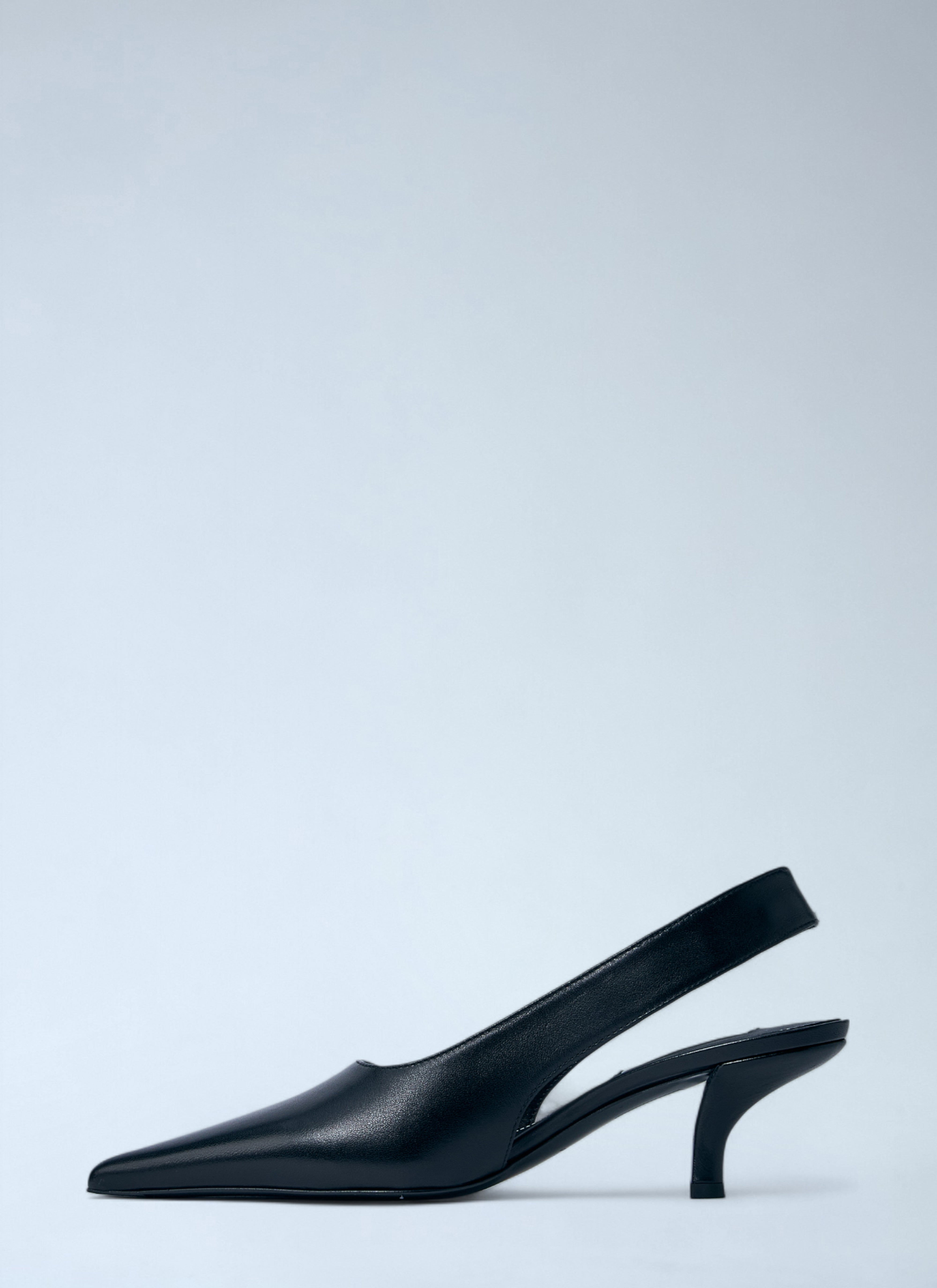 Toteme Women Classic Leather Slingback Heels