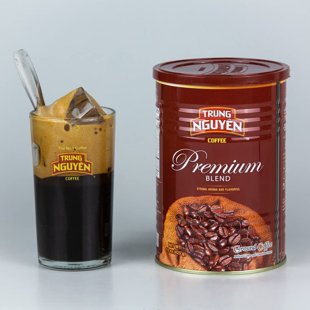 Trung Nguyen Premium Blend Vietnamese Coffee, 15 Ounce - Overture Gifts
