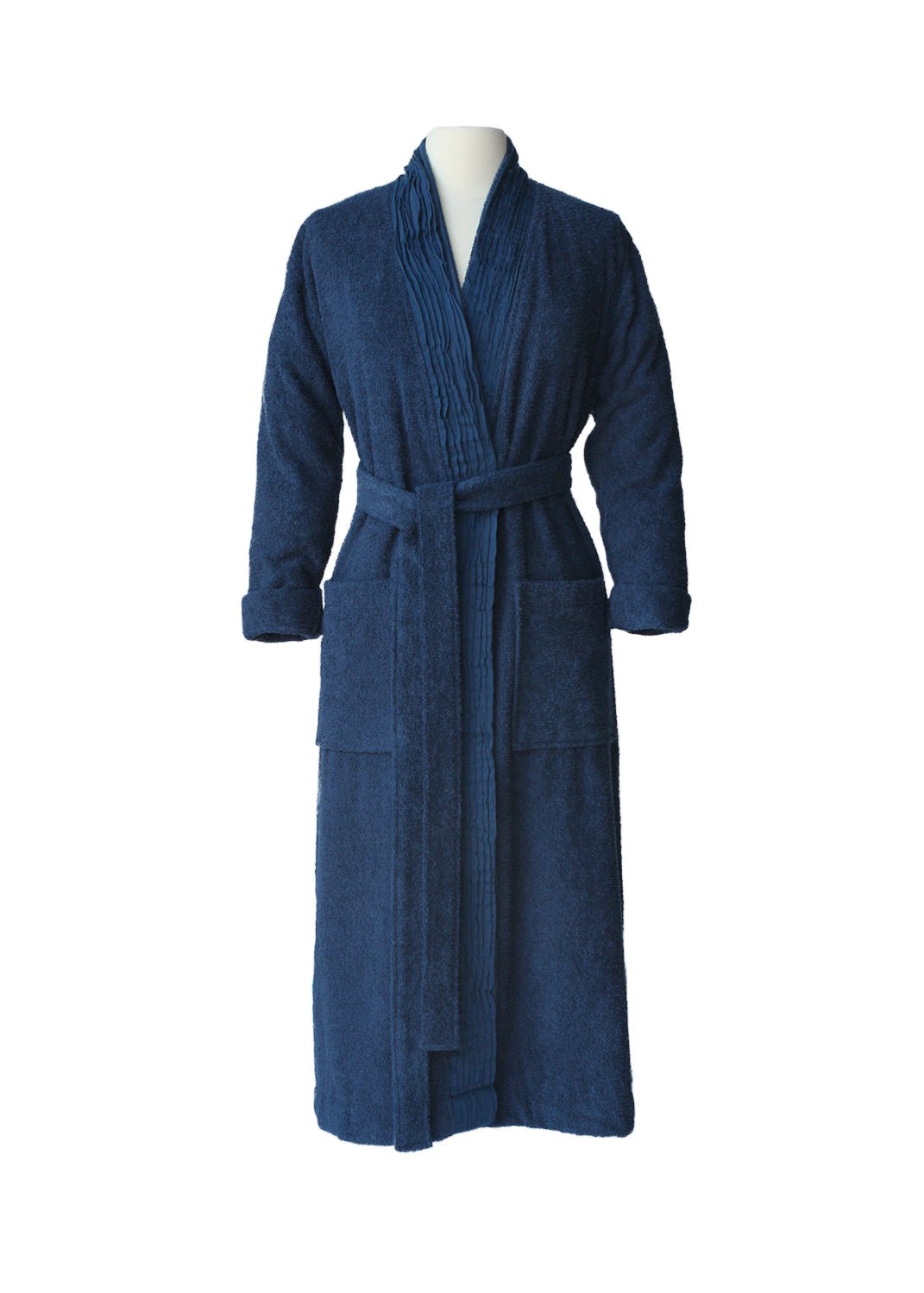 Turkish Cotton Terry Cloth Pleated Bathrobe - Overture Gifts