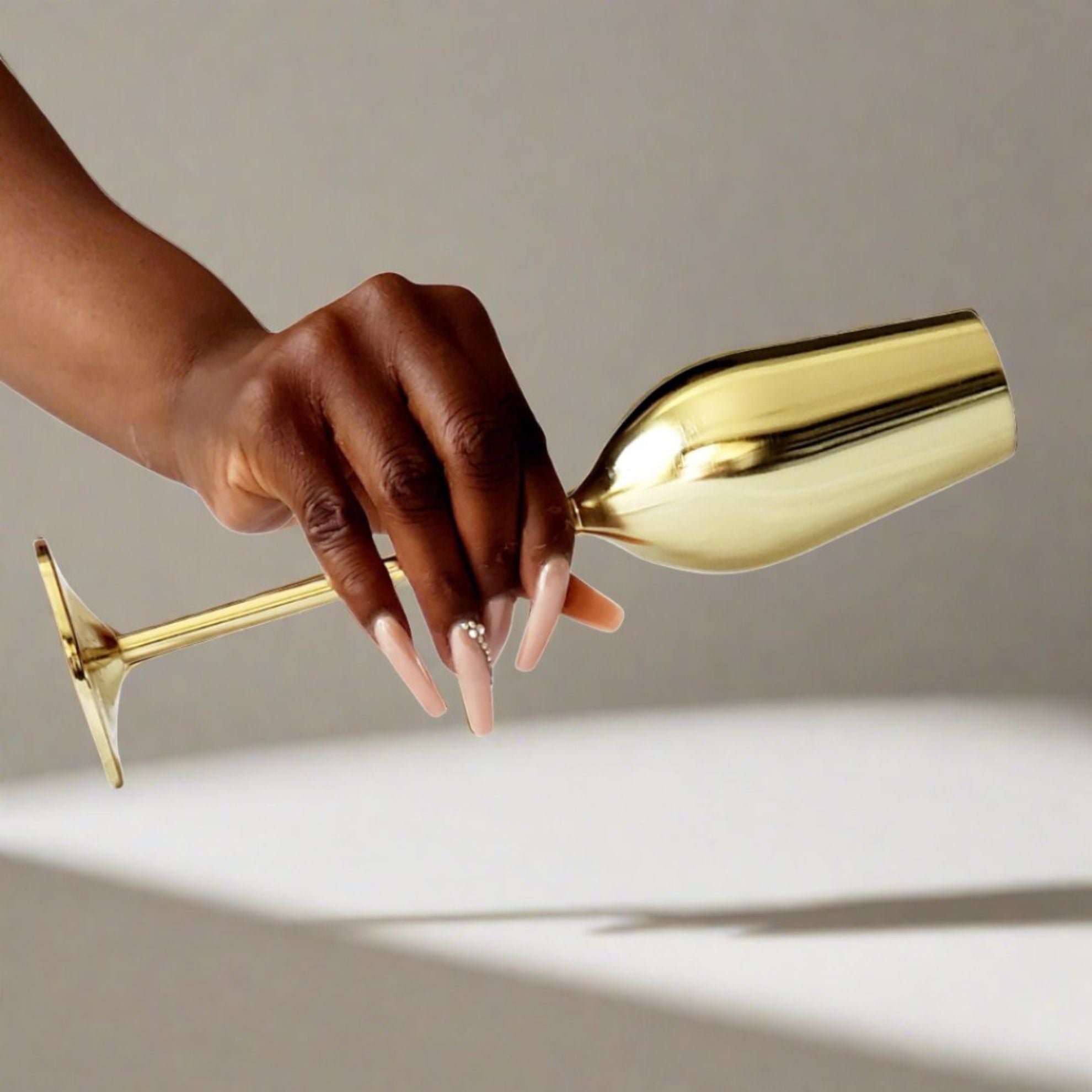Unbreakable Champagne Flutes (Gold) - Overture Gifts