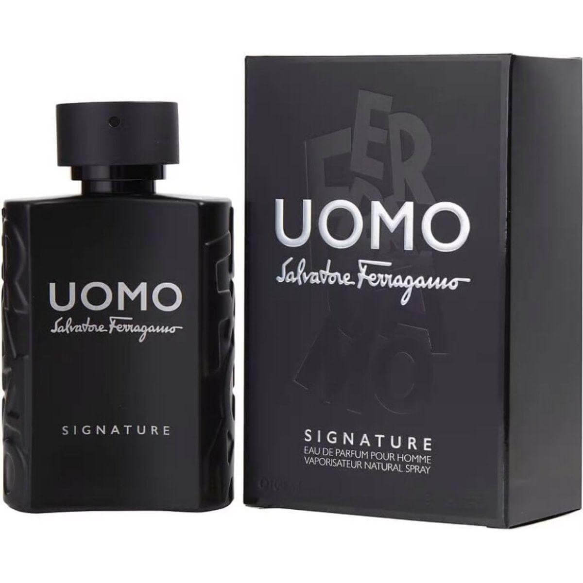 Salvatore Ferragamo Uomo Signature Eau de Parfum EDP 3.4 oz Cologne for Men
