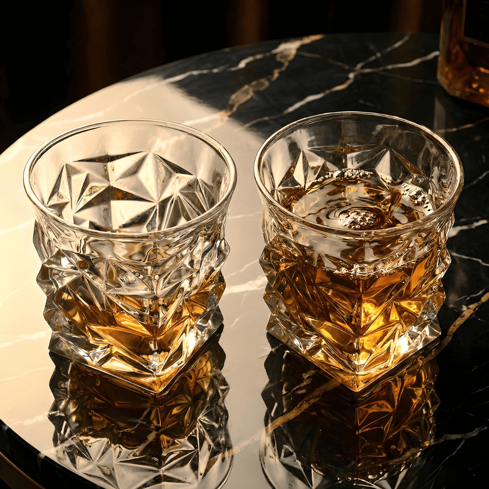 Vayu Japanese Crystal Whisky Glass - Overture Gifts