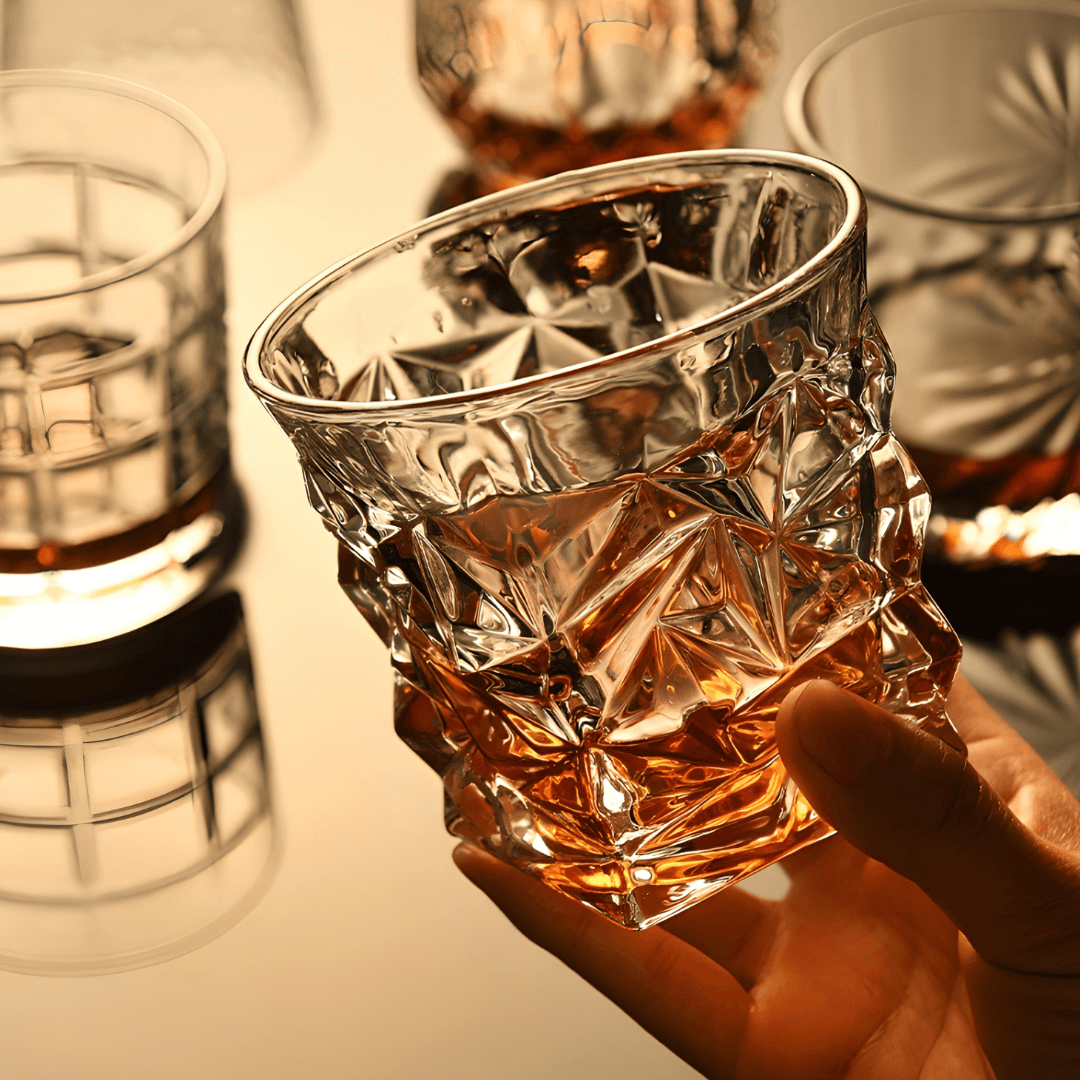 Vayu Japanese Crystal Whisky Glass - Overture Gifts