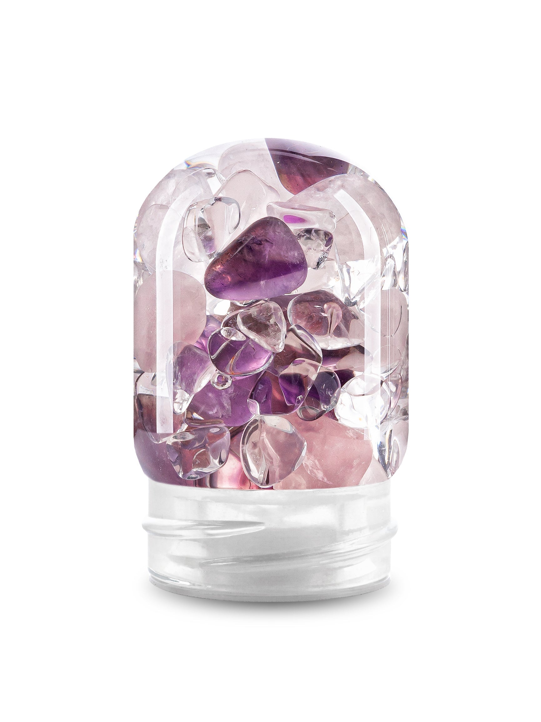 GemPod WELLNESS | Amethyst, Rose Quartz & Clear Quartz