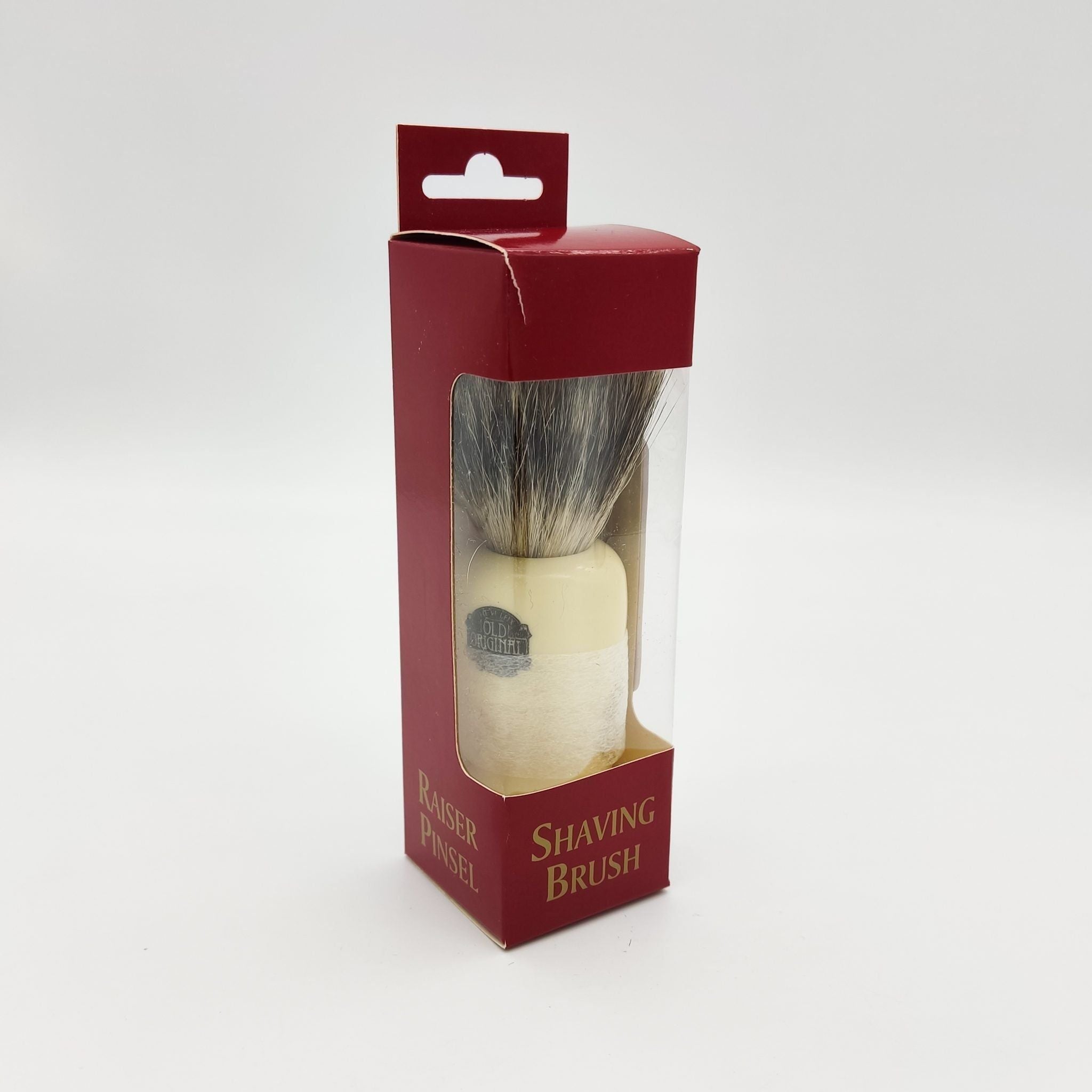 Vulfix 850 Pure Badger Ivory Handle Shaving Brush - Overture Gifts