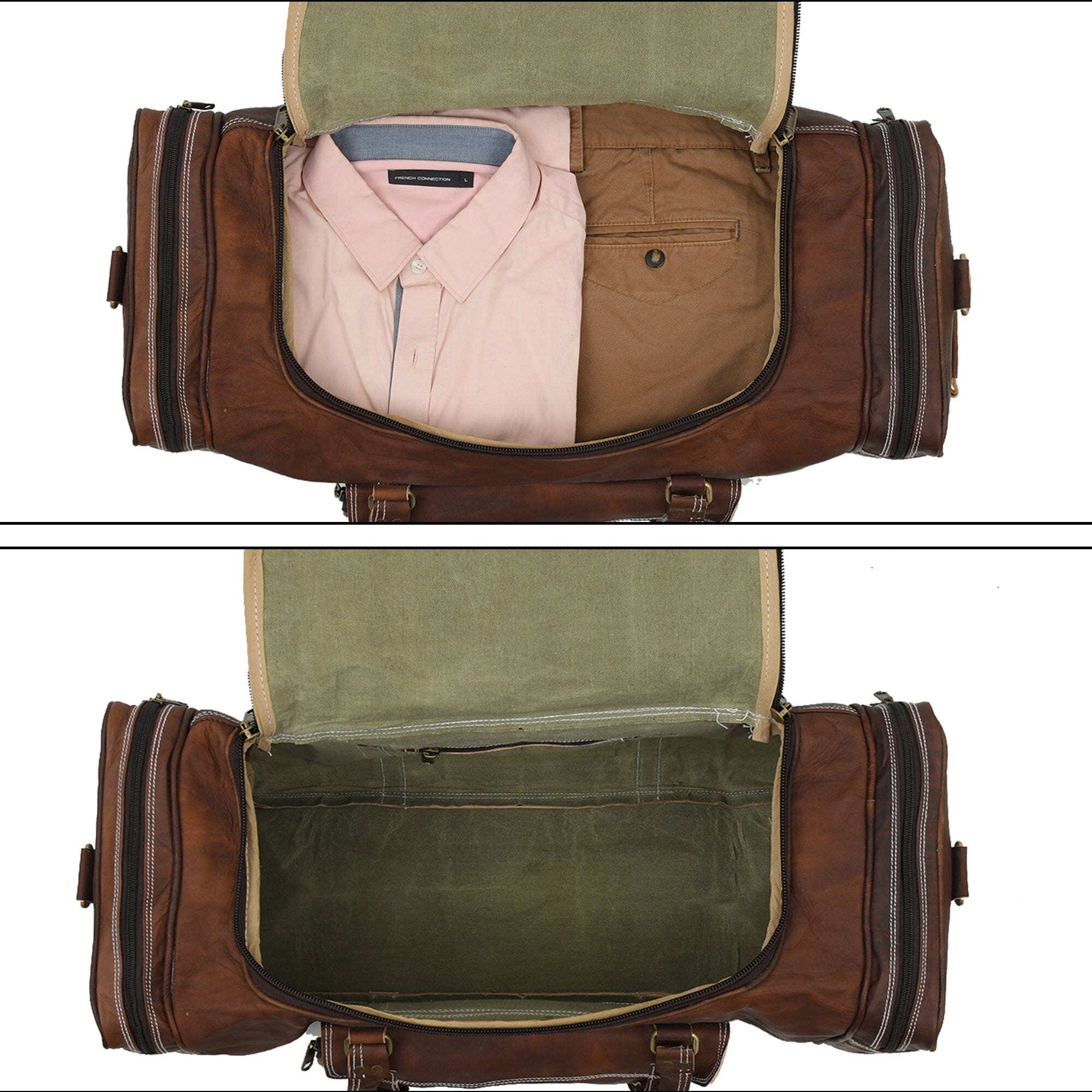 Walker Leather Weekender Bag + Free Toiletry - Overture Gifts