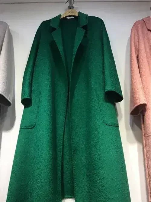 Water Ripple Cashmere Women's Long Reversible Coat – Luxury & - Overture Gifts