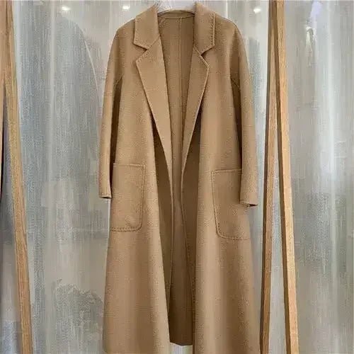 Water Ripple Cashmere Women's Long Reversible Coat – Luxury & - Overture Gifts