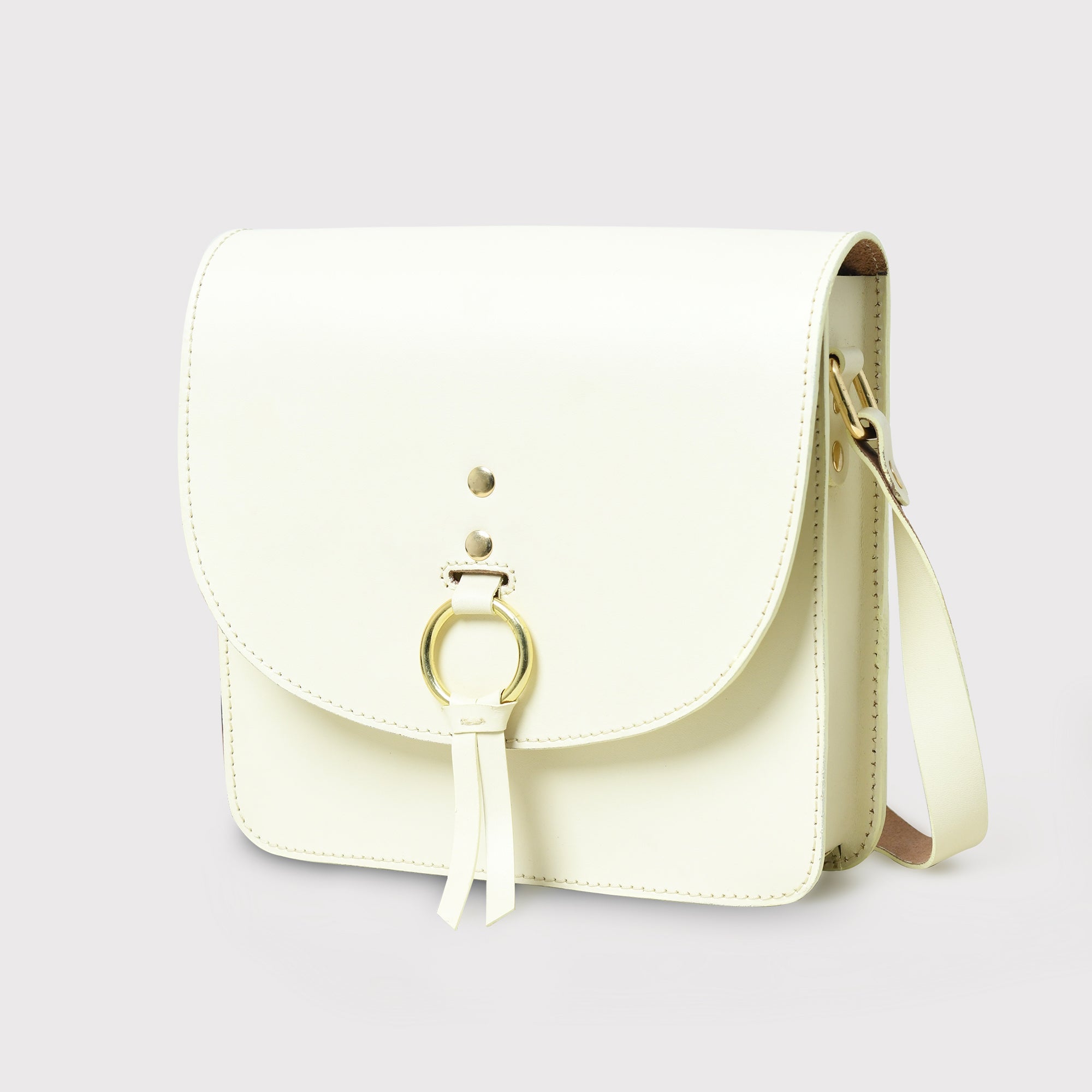 White Elegance Crossbody Sling Bag - Overture Gifts
