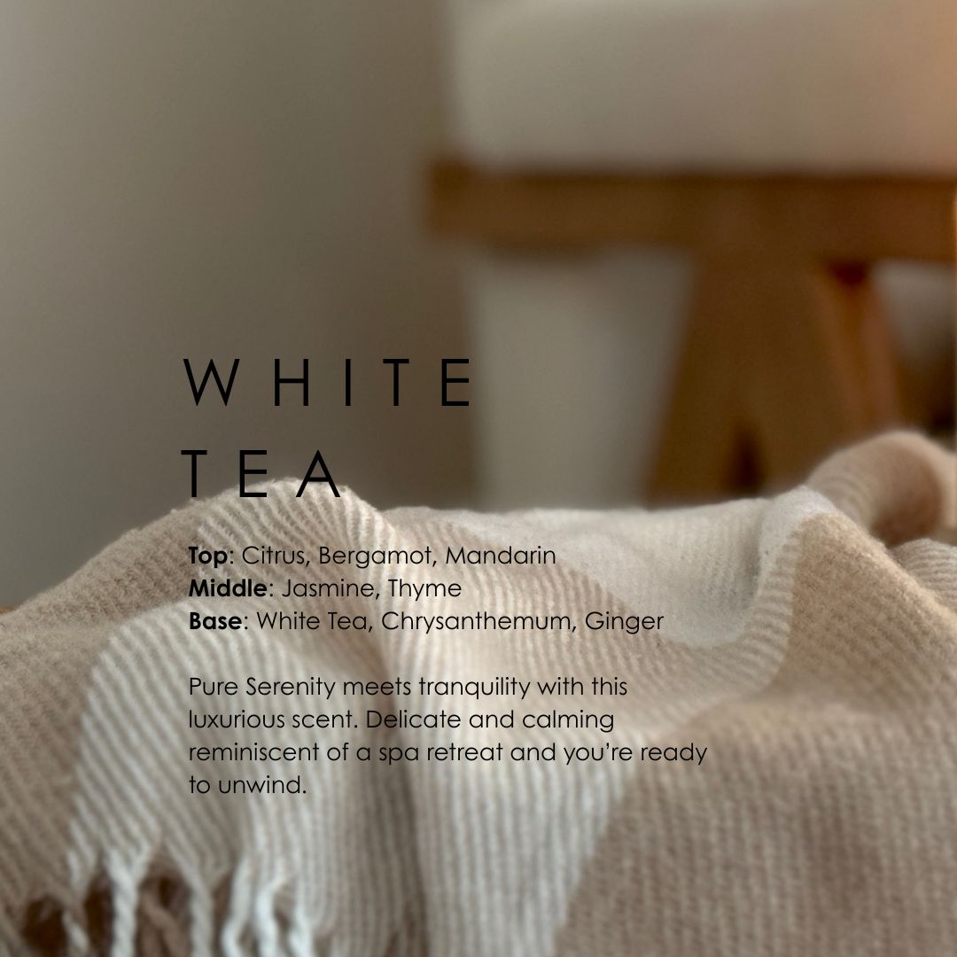White Tea Candle - Overture Gifts